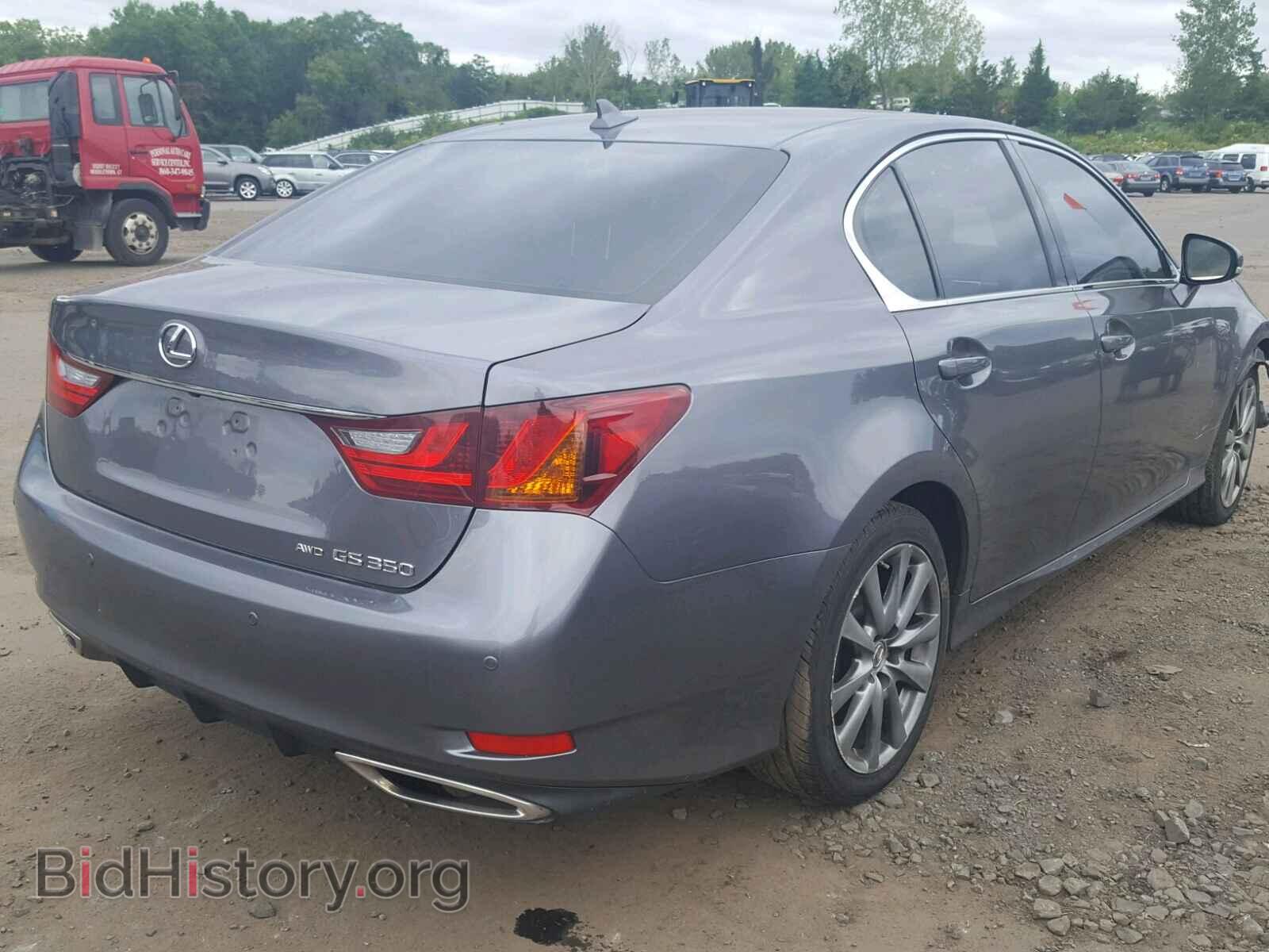 2013 LEXUS GS350 - VIN: JTHCE1BL9D5003627 - Фото 4