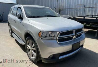 2011 Dodge DURANGO Crew, серебристый — VIN 1D4SE4GT8BC651575, Copart