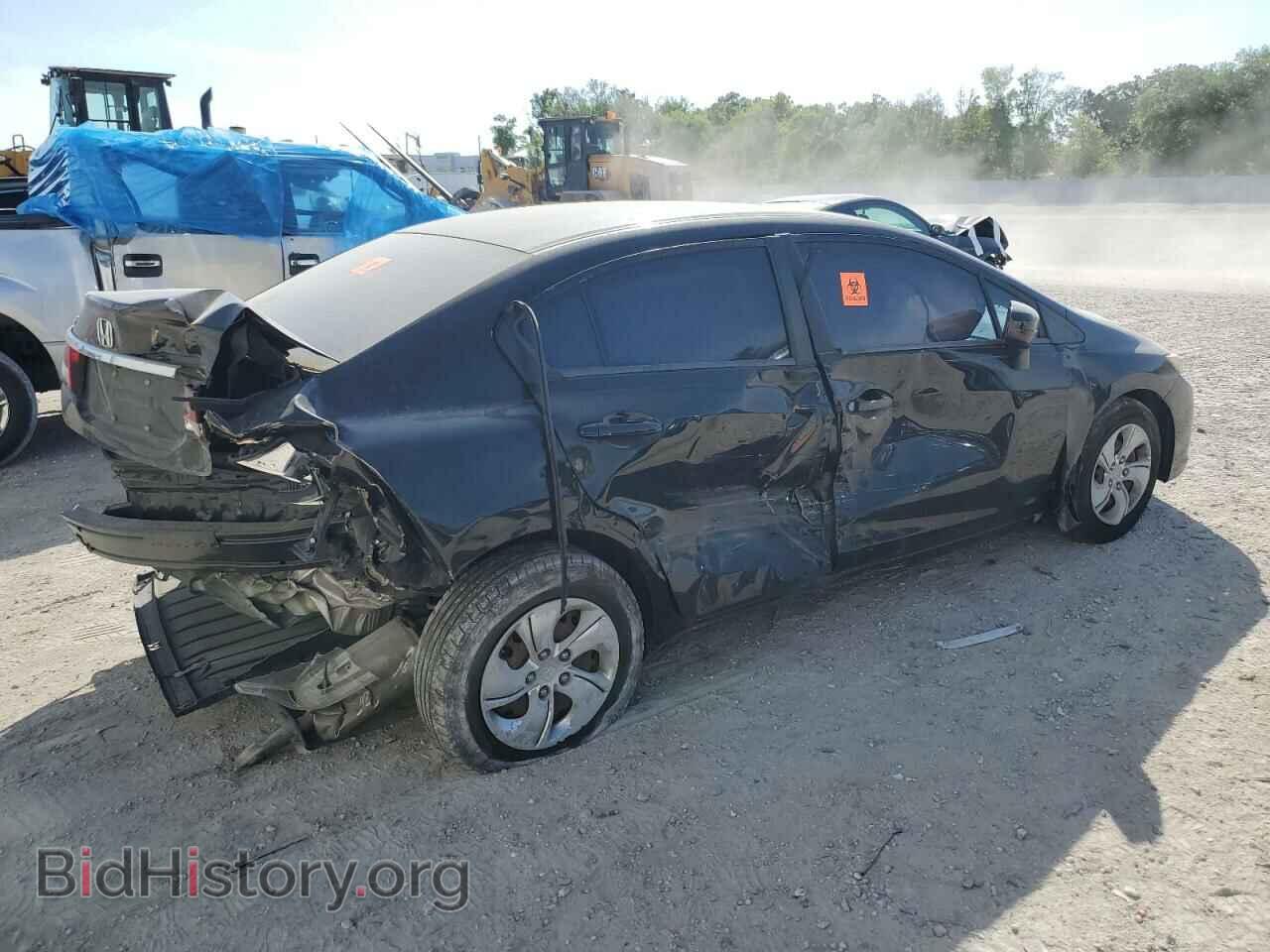 2014 HONDA CIVIC - VIN: 19XFB2F50EE069739 - Фото 3