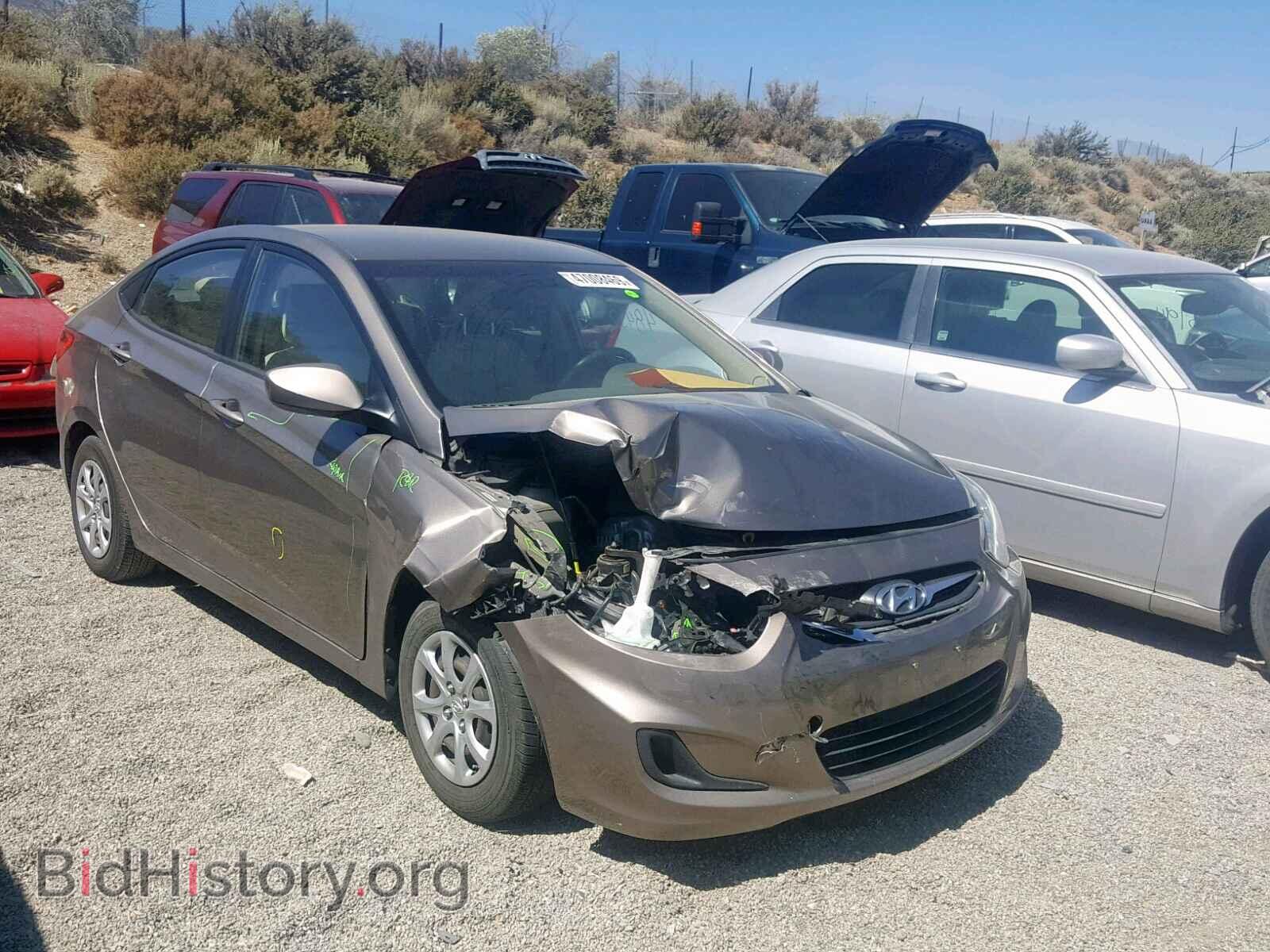 Photo KMHCT4AE8EU731969 - HYUNDAI ACCENT 2014