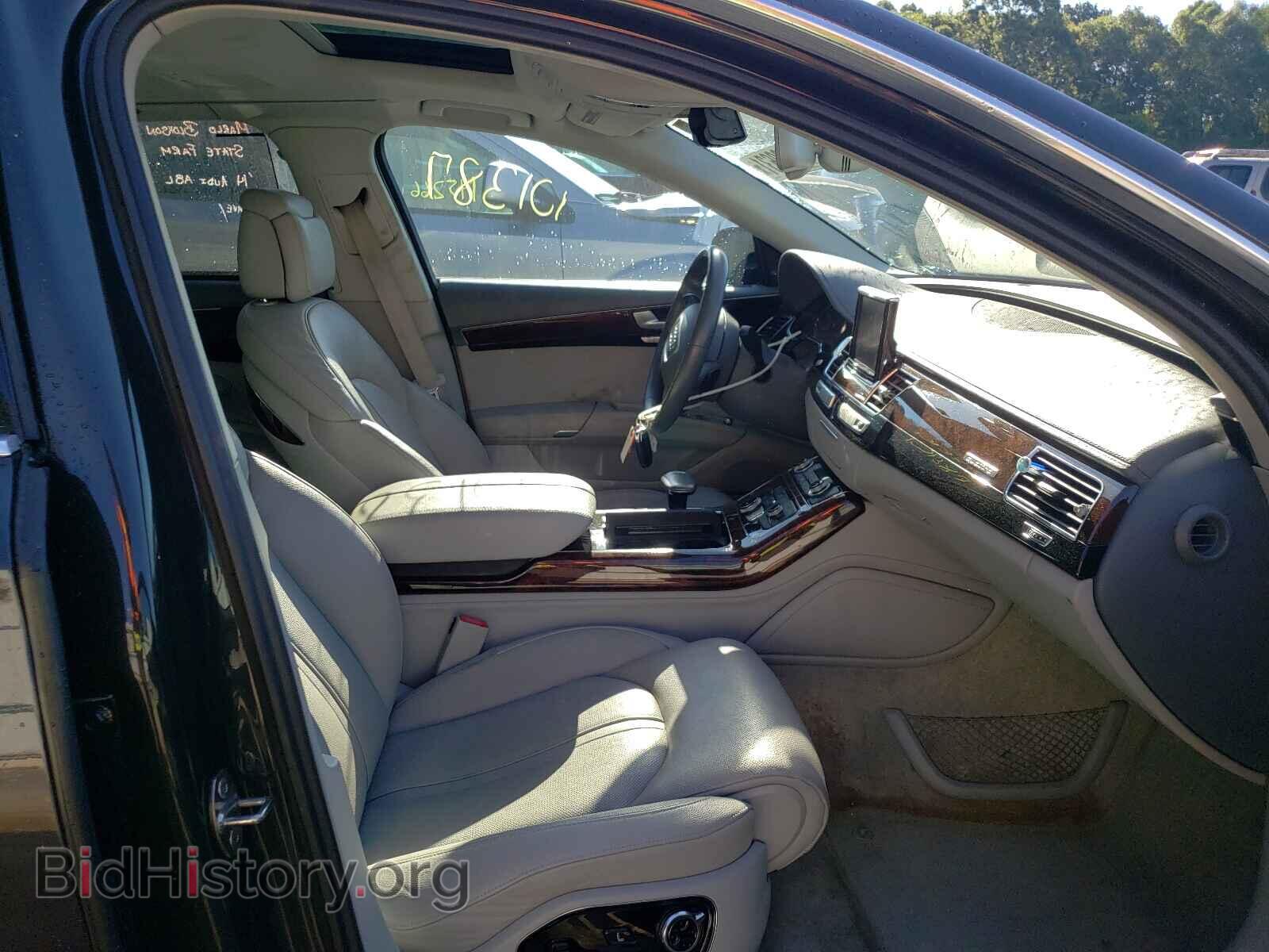 2014 AUDI A8 - VIN: WAURGAFD8EN008115 - Фото 5