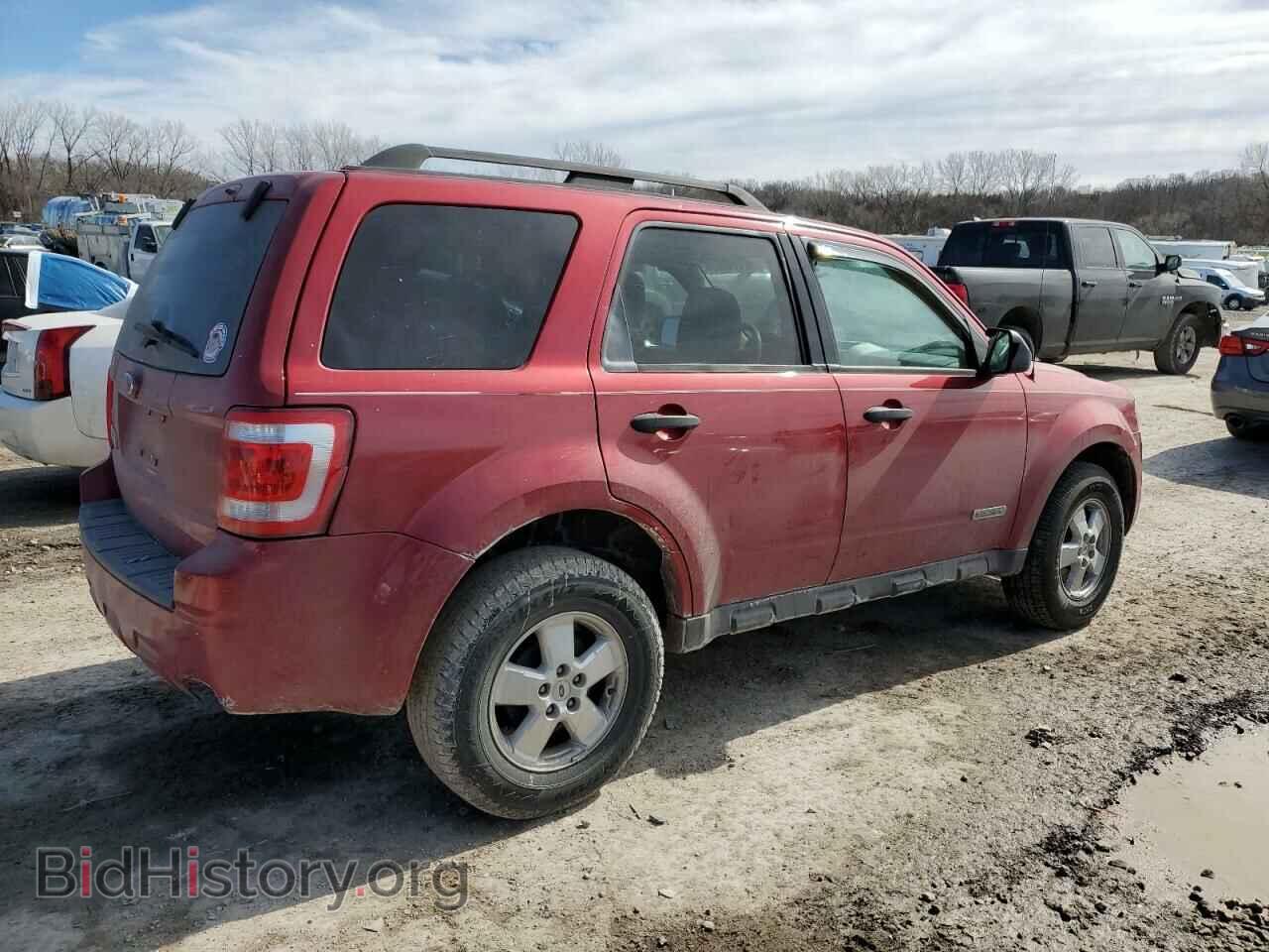 2008 FORD ESCAPE - VIN: 1FMCU03ZX8KB50608 - Фото 3