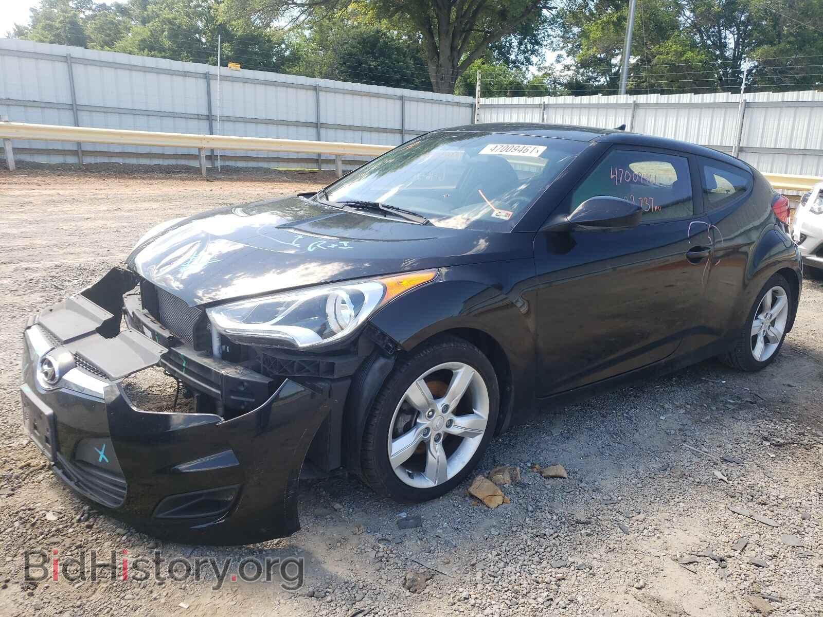 2014 HYUNDAI VELOSTER - VIN: KMHTC6AD6EU206427 - Фото 2