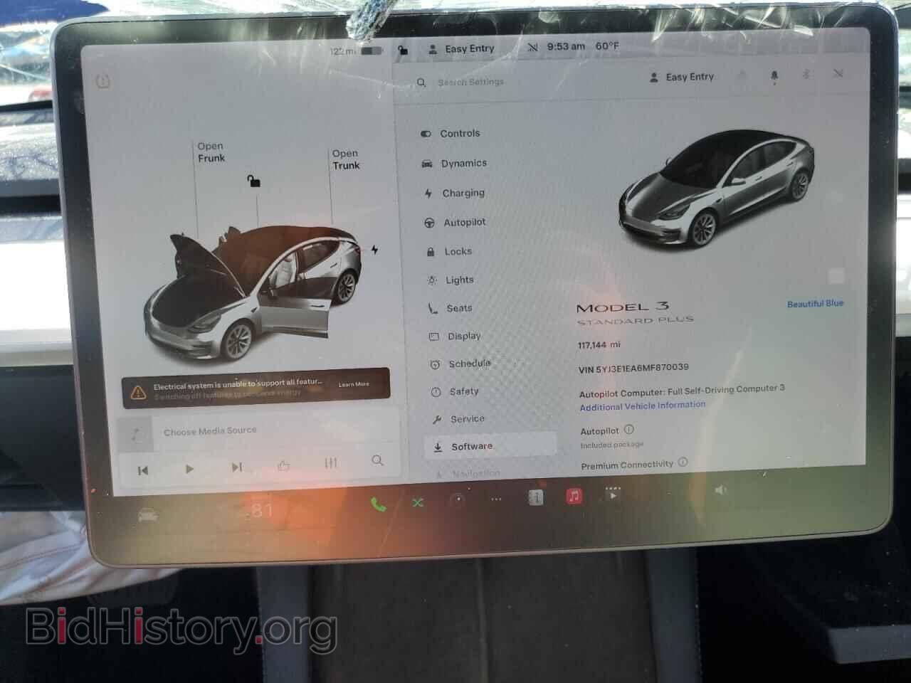 2021 TESLA MODEL 3 - VIN: 5YJ3E1EA6MF870039 - Фото 9