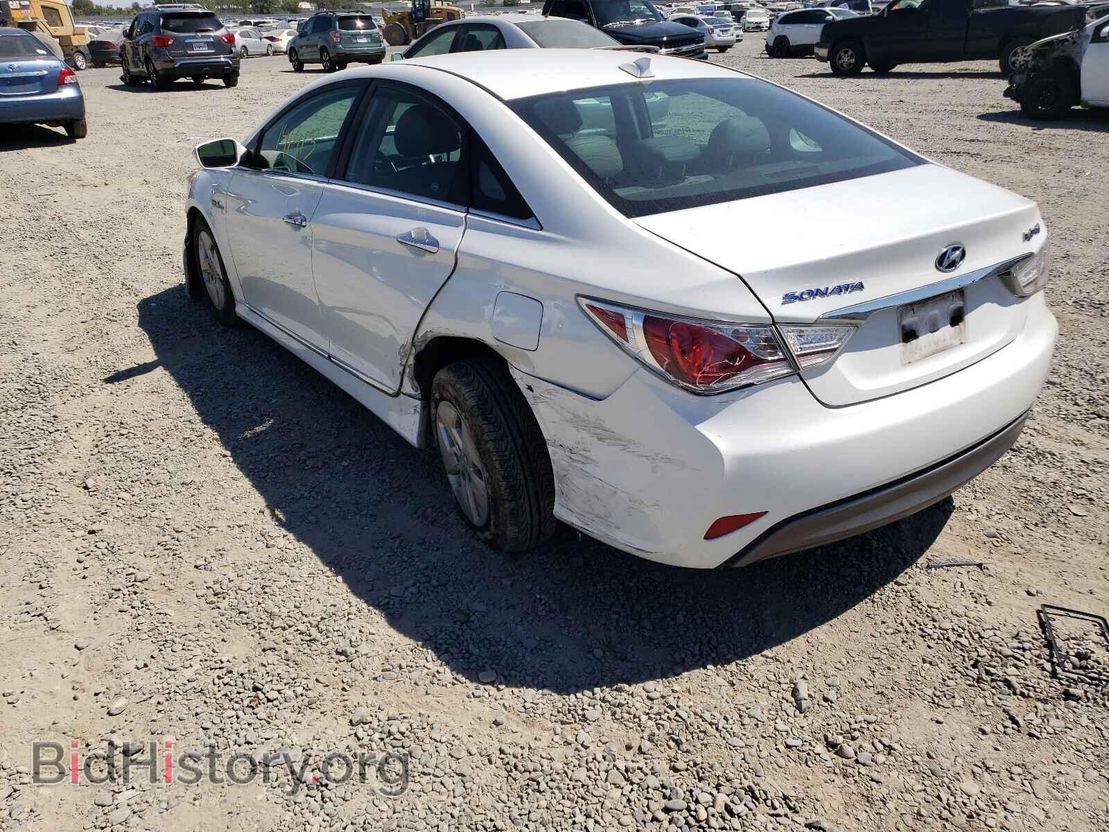 2012 HYUNDAI SONATA - VIN: KMHEC4A43CA030741 - Фото 3