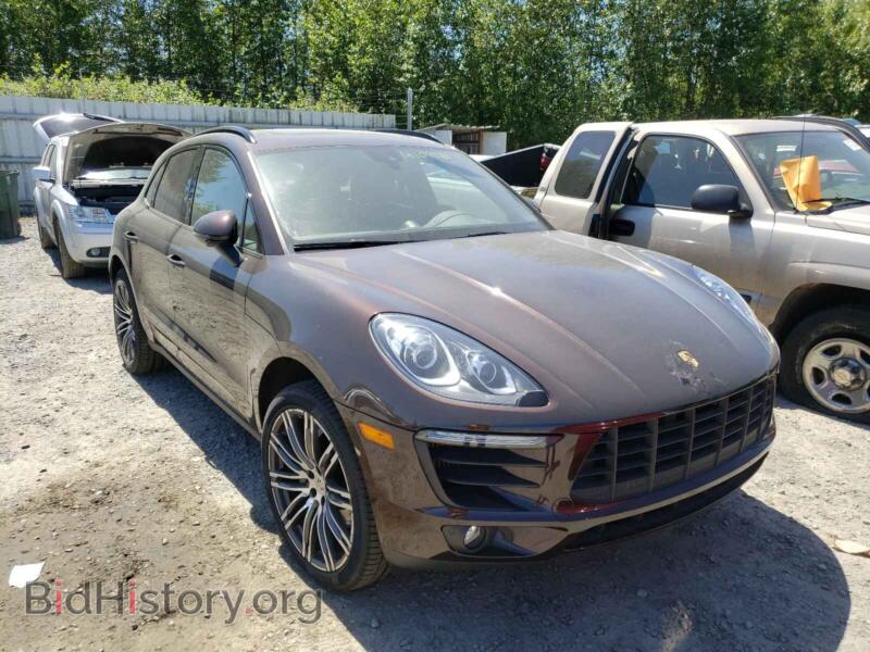 2017 Porsche MACAN Macan S (VIN WP1AB2A56HLB21189) — photo 1 of 10, Copart, damage: side