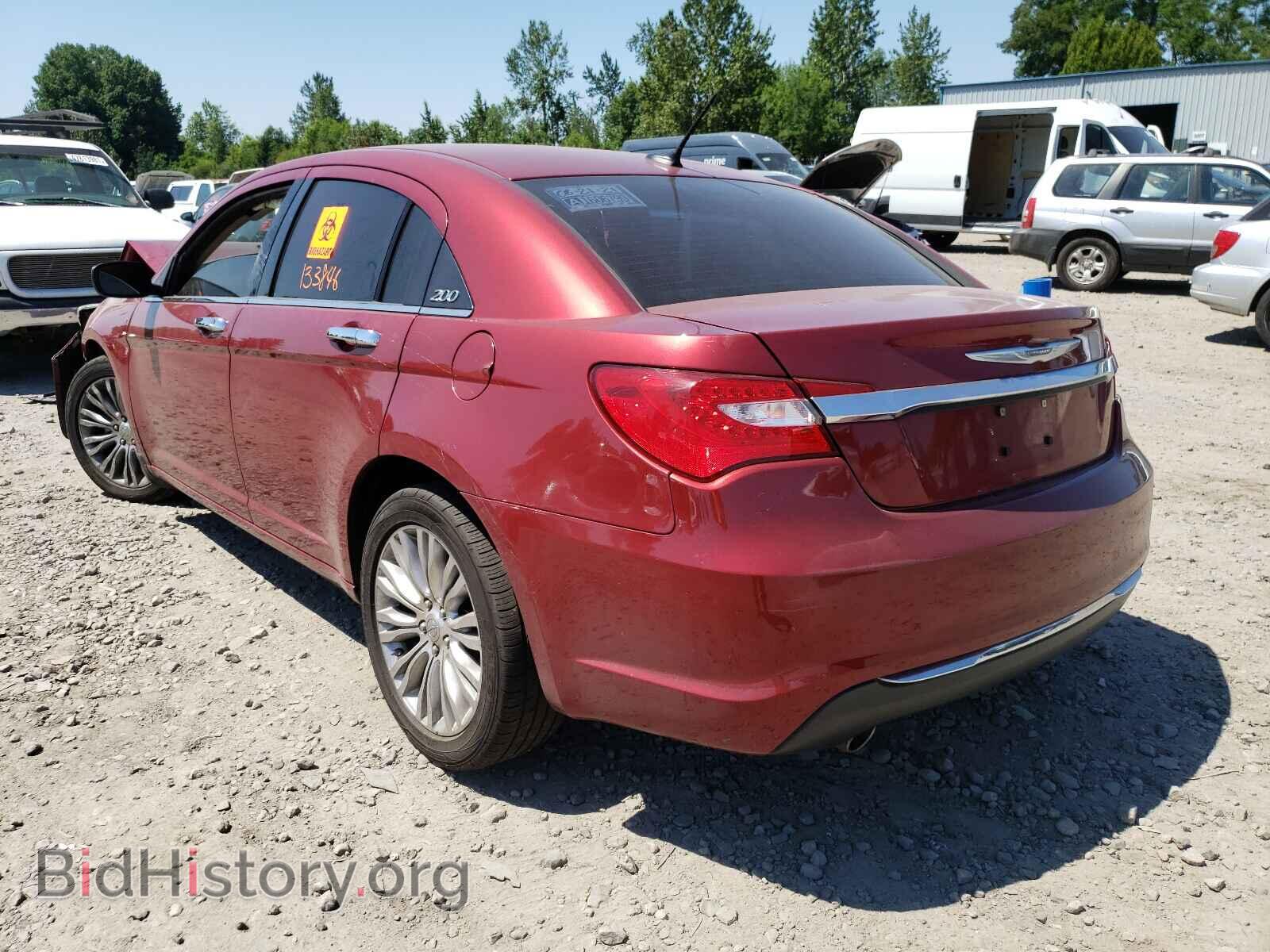 2012 CHRYSLER 200 - VIN: 1C3CCBCG0CN227242 - Фото 3