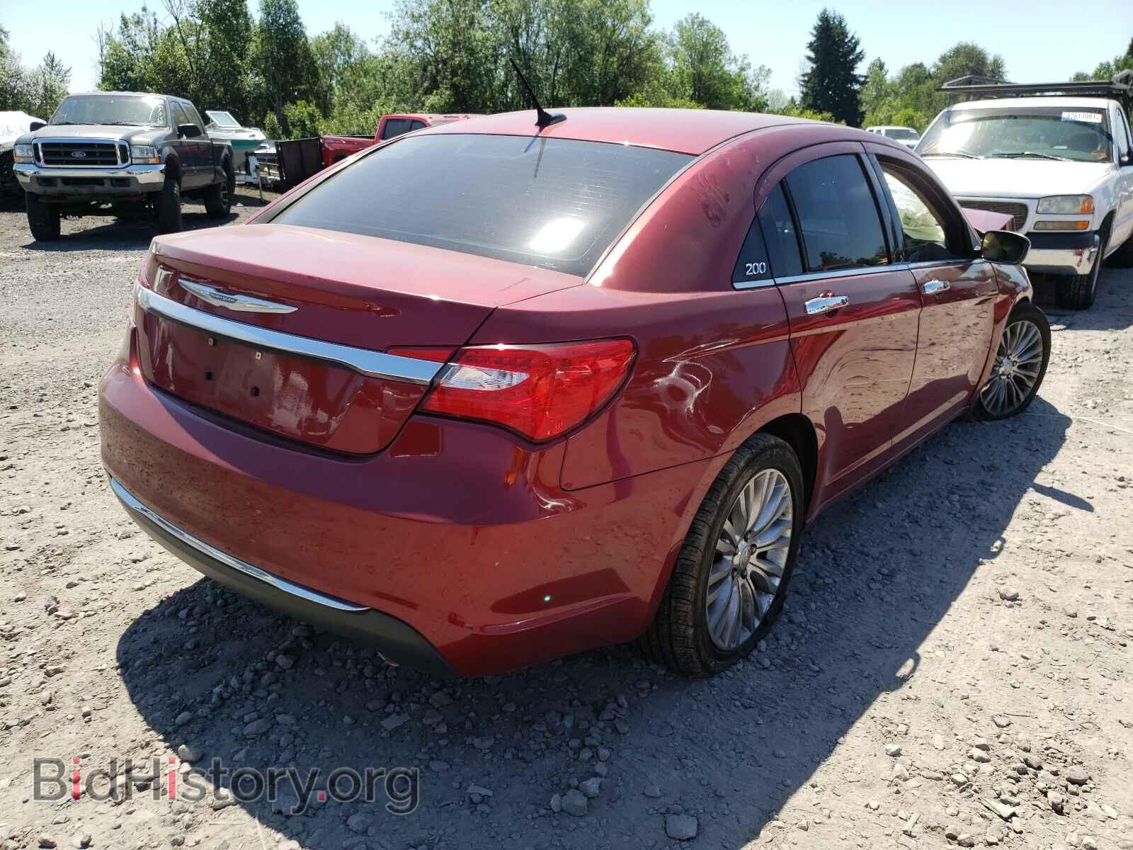 2012 CHRYSLER 200 - VIN: 1C3CCBCG0CN227242 - Фото 4