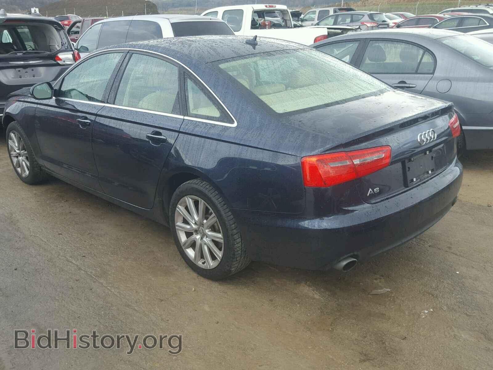 2013 AUDI A6 - VIN: WAUGFAFC8DN048050 - Фото 3