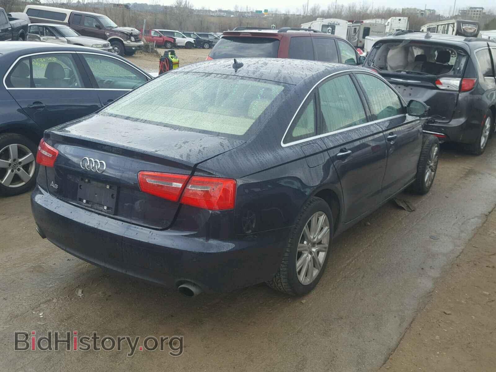 2013 AUDI A6 - VIN: WAUGFAFC8DN048050 - Фото 4