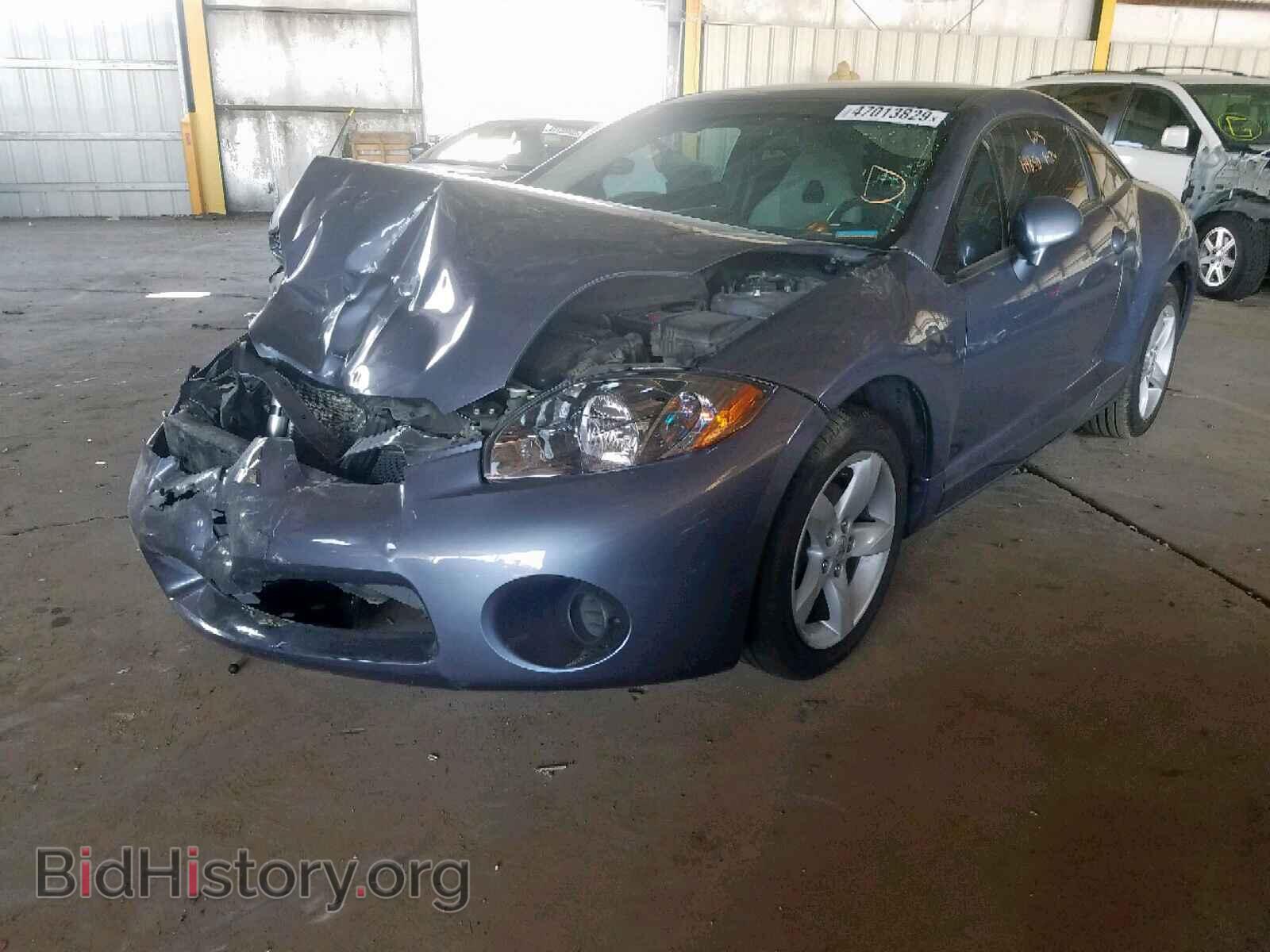 2007 MITSUBISHI ECLIPSE - VIN: 4A3AK24F77E043785 - Фото 2