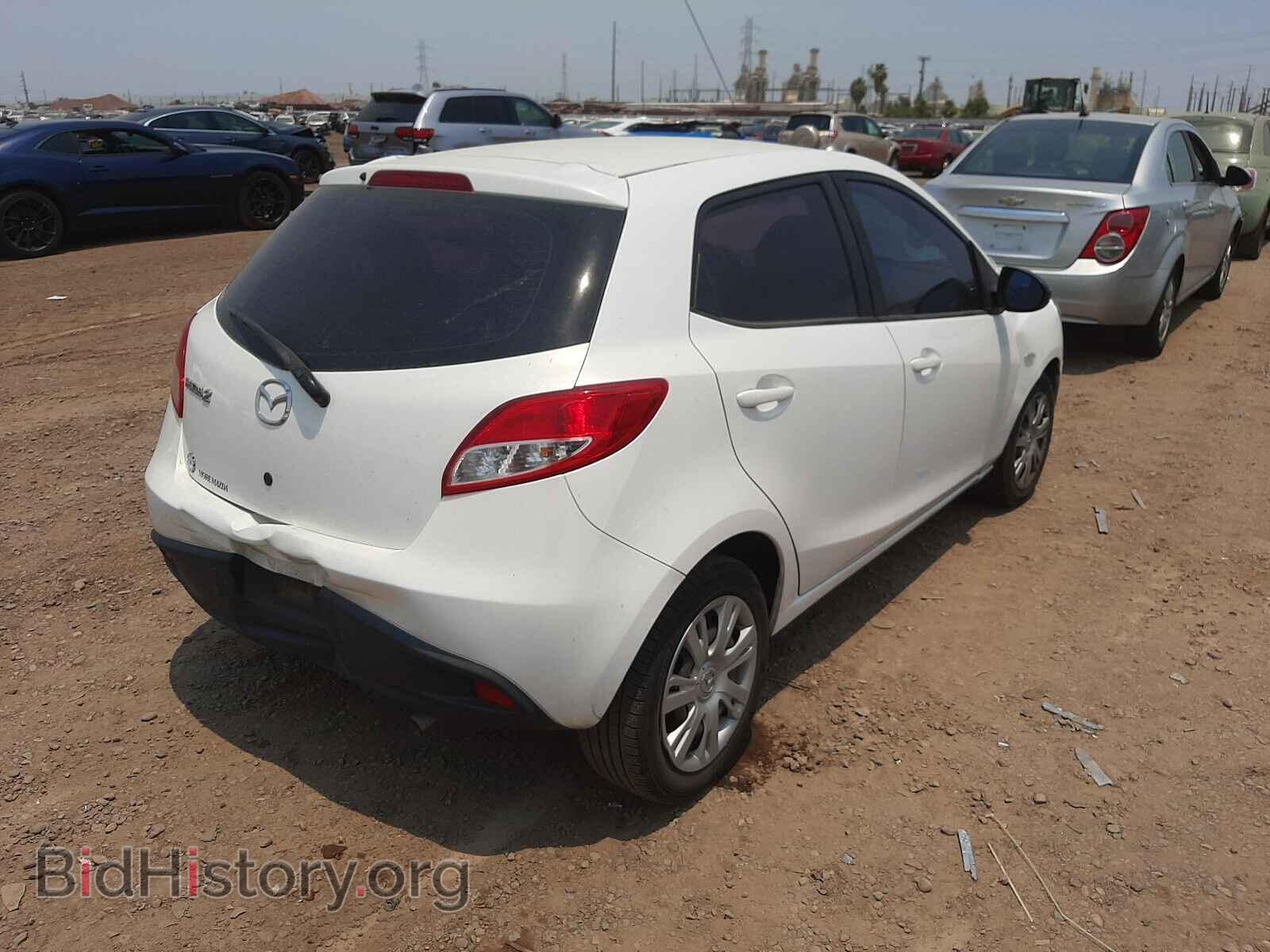 2012 MAZDA 2 - VIN: JM1DE1KZ8C0145988 - Фото 4