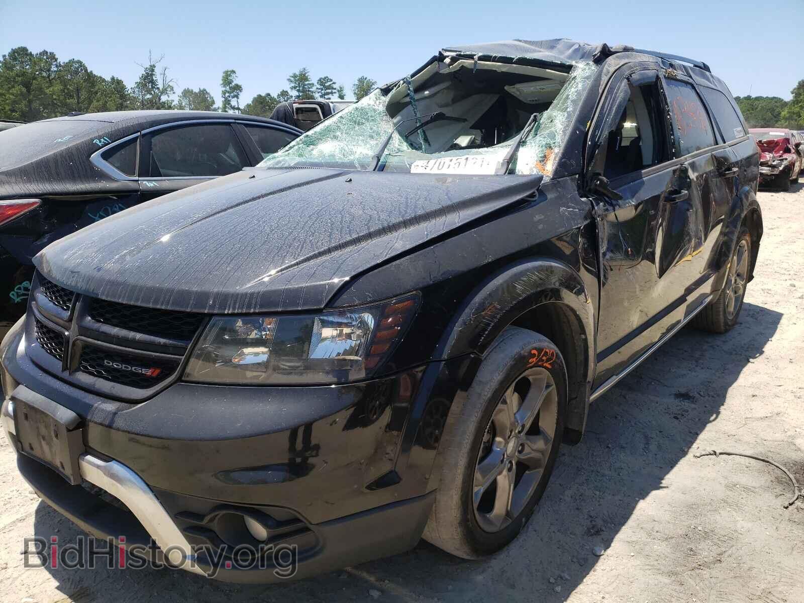 2015 DODGE JOURNEY - VIN: 3C4PDCGB7FT736456 - Фото 2