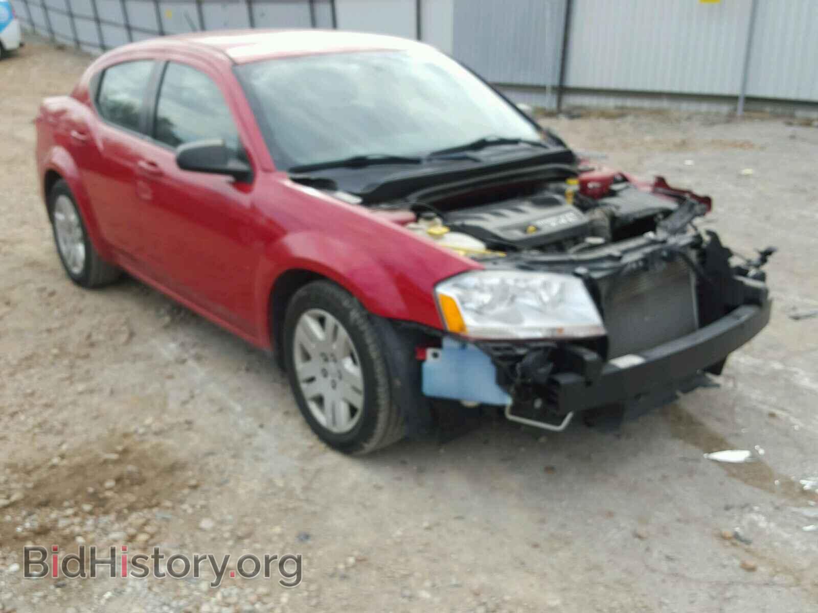 Фотография 1C3CDZAB4EN132764 - DODGE AVENGER 2014