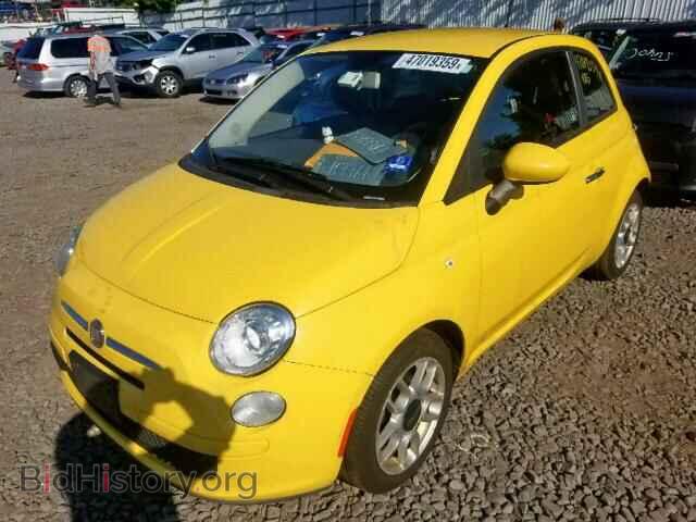 2013 FIAT 500 - VIN: 3C3CFFAR5DT511650 - Фото 2