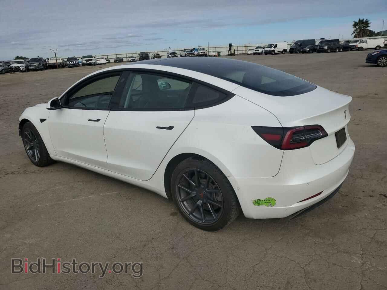 2022 TESLA MODEL 3 - VIN: 5YJ3E1EA0NF160989 - Фото 2