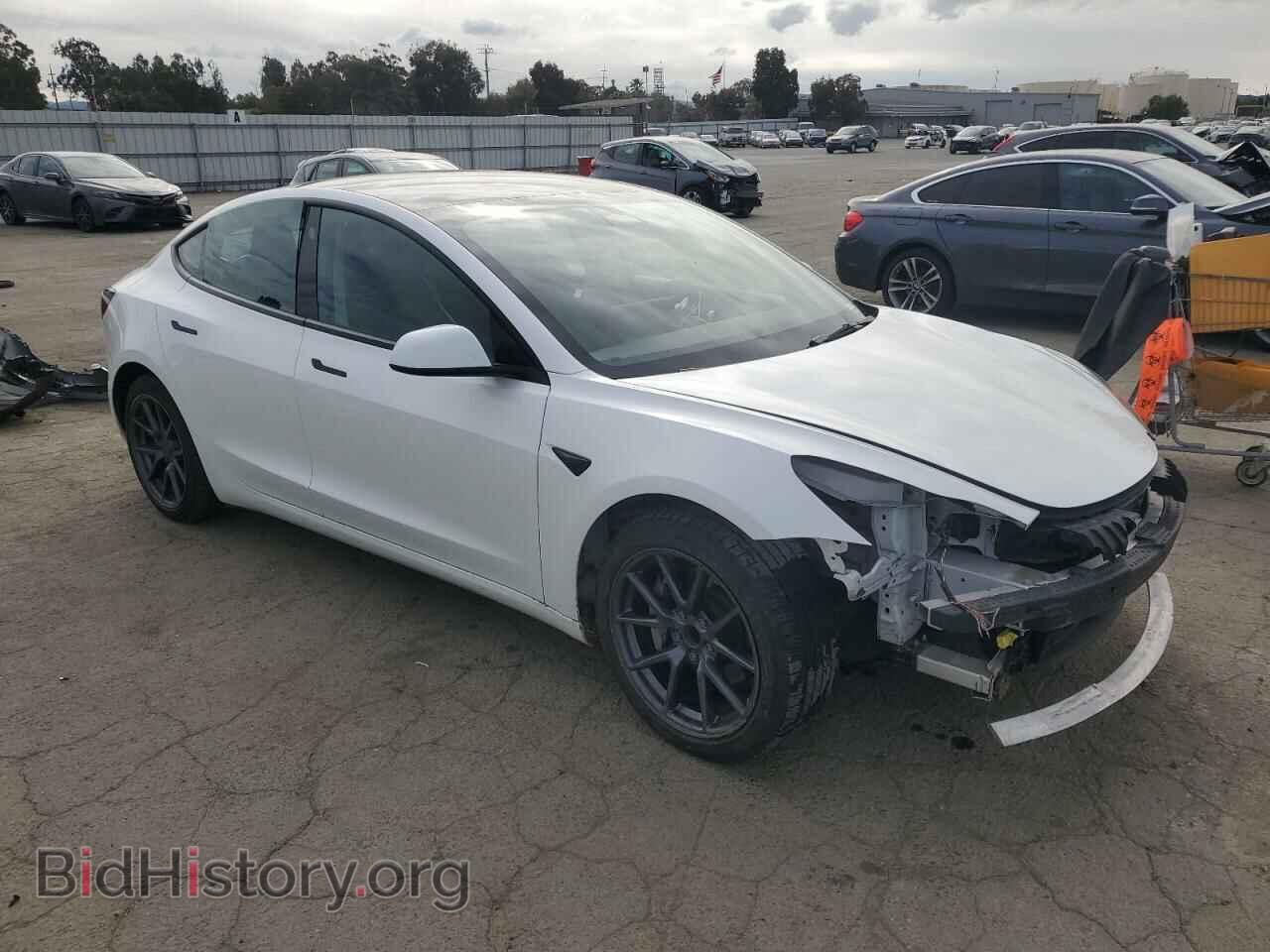 2022 TESLA MODEL 3 - VIN: 5YJ3E1EA0NF160989 - Фото 4