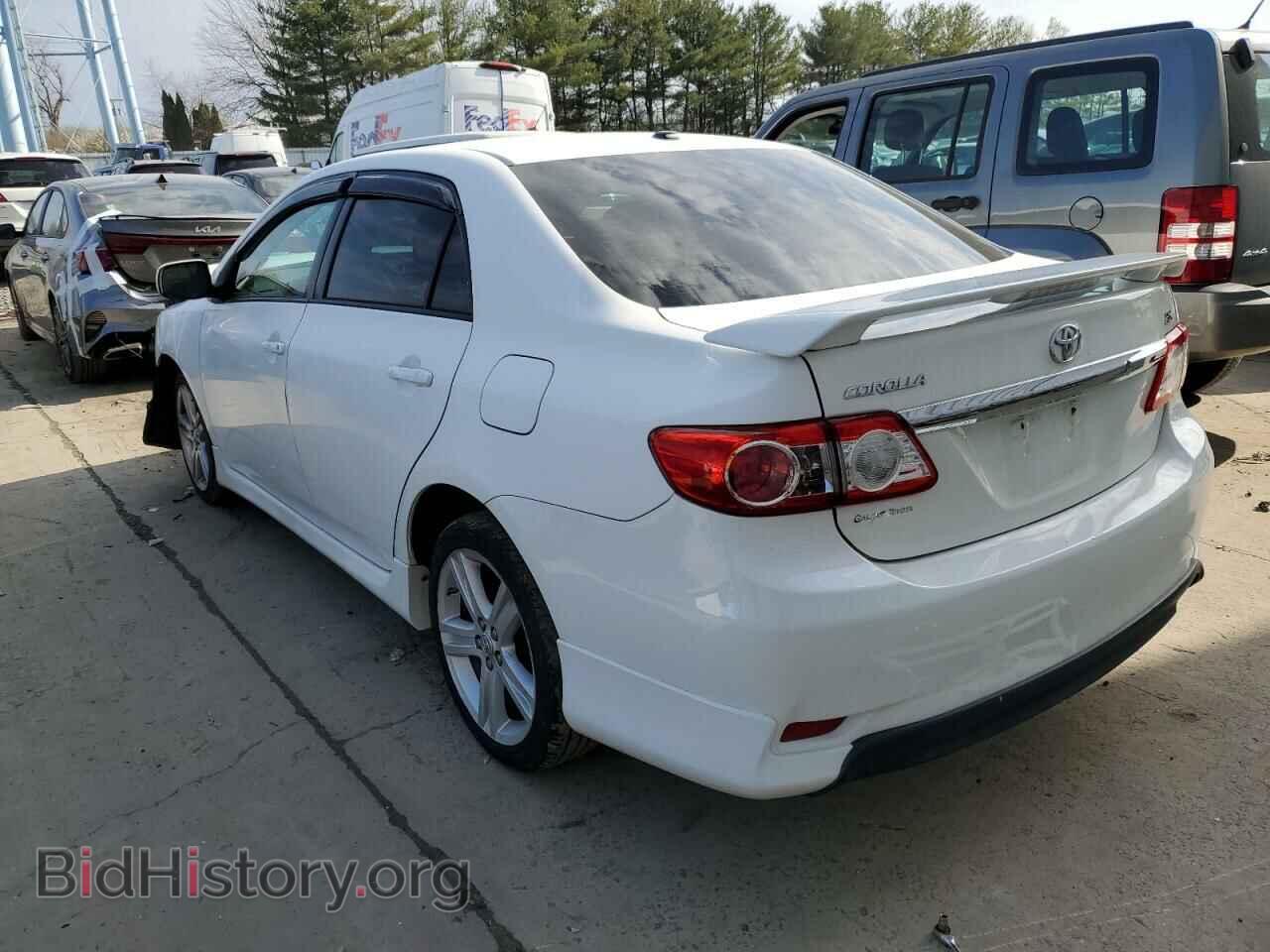 2013 TOYOTA COROLLA - VIN: 2T1BU4EE9DC112297 - Фото 2