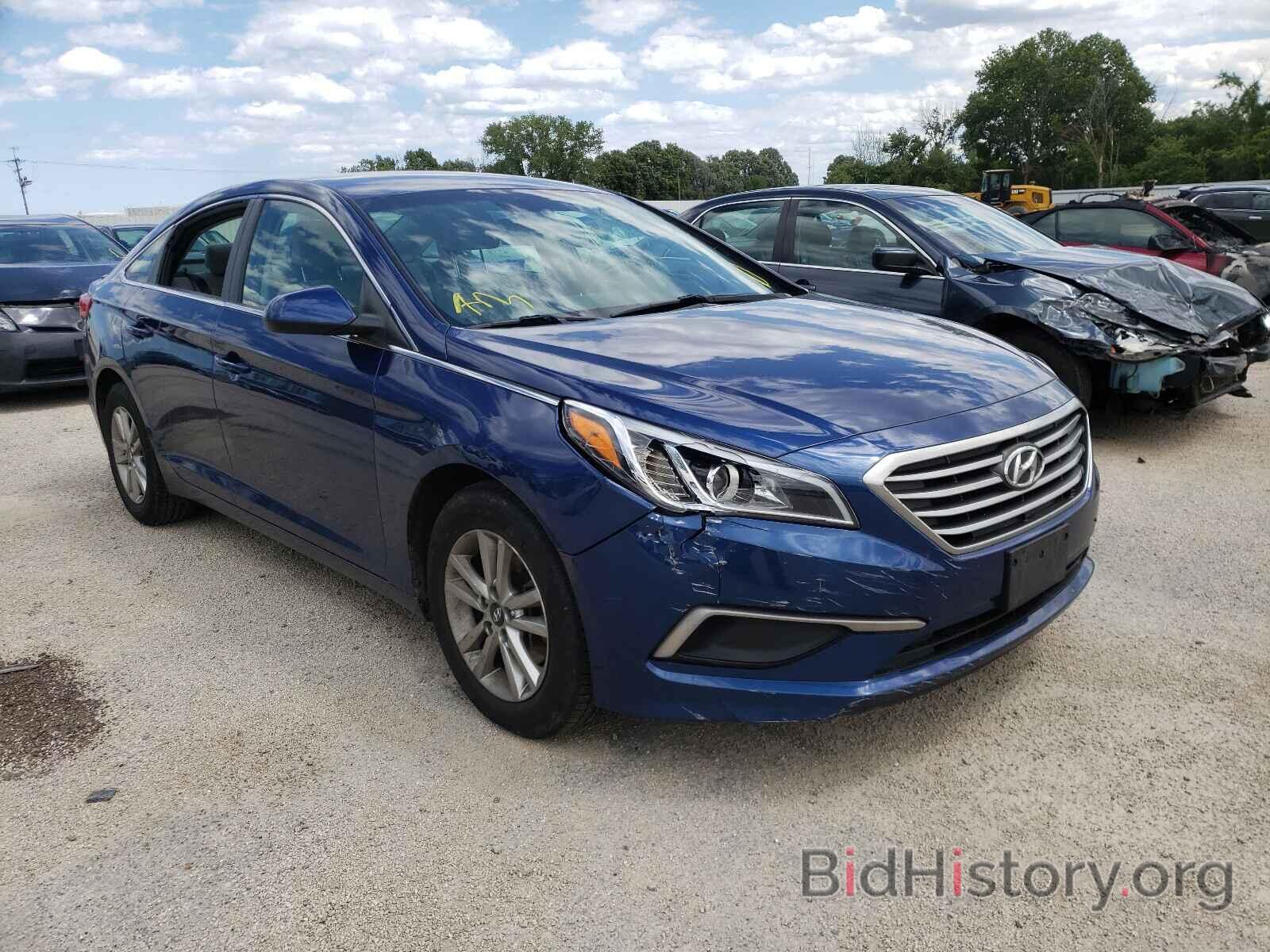 Фотография 5NPE24AF9HH547034 - HYUNDAI SONATA 2017