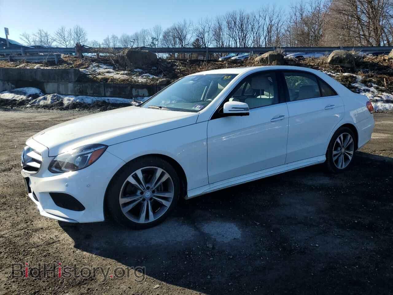 Photo WDDHF8JB1EA876390 - MERCEDES-BENZ E-CLASS 2014