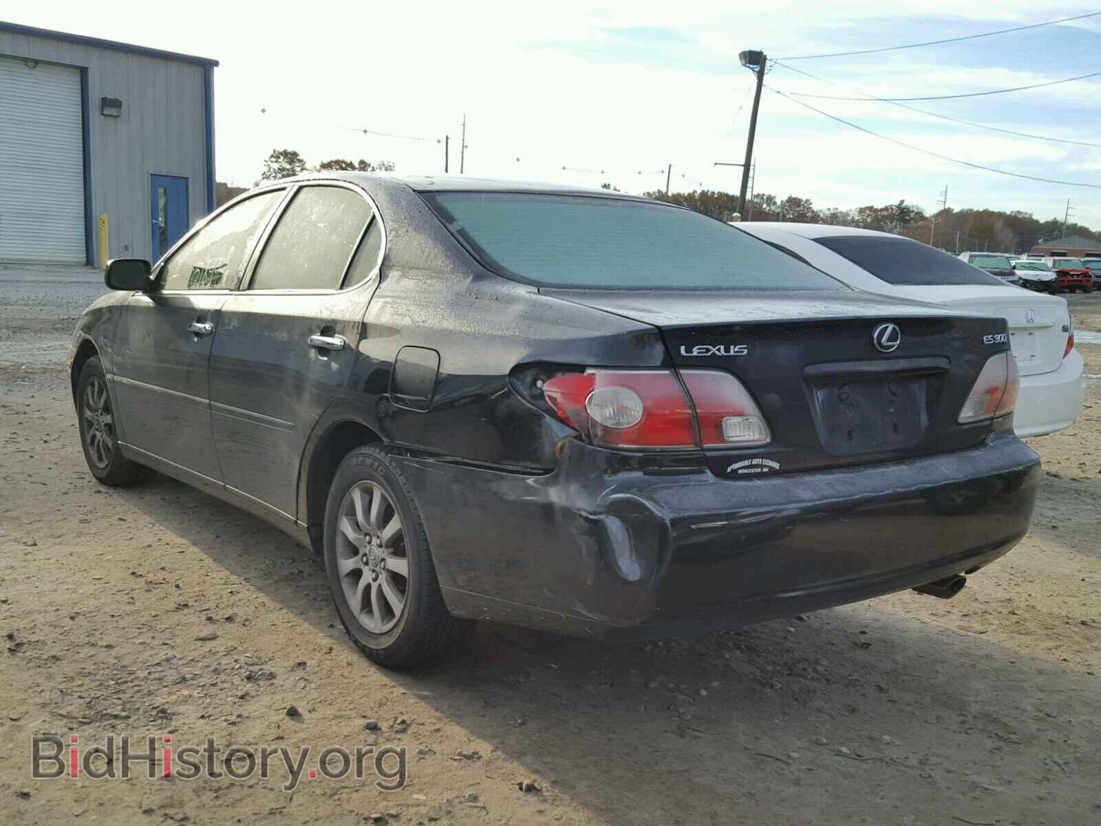 2003 LEXUS ES300 - VIN: JTHBF30G330105298 - Фото 3