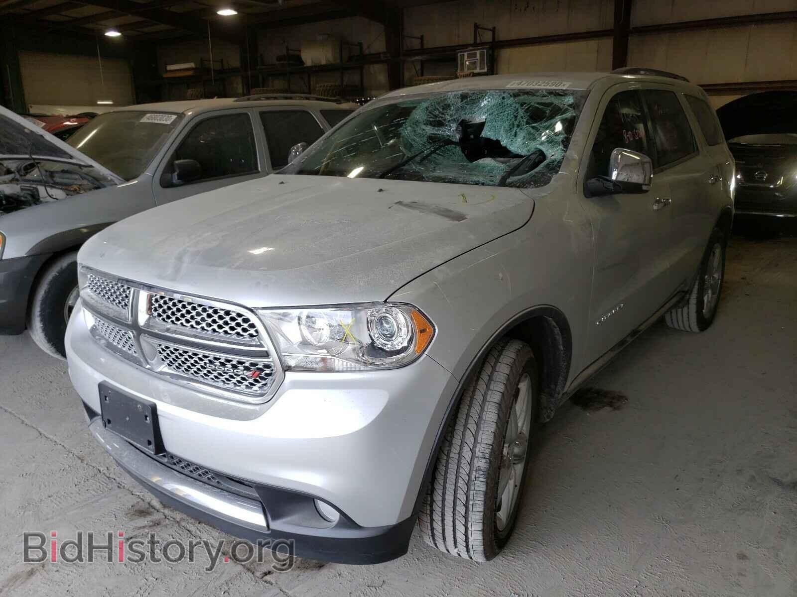2012 DODGE DURANGO - VIN: 1C4RDJEG2CC105956 - Фото 2