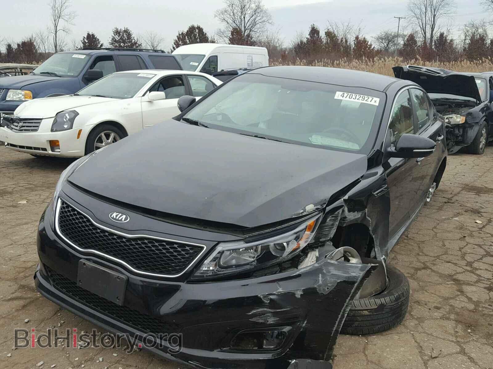 2015 KIA OPTIMA - VIN: 5XXGM4A71FG387994 - Фото 2