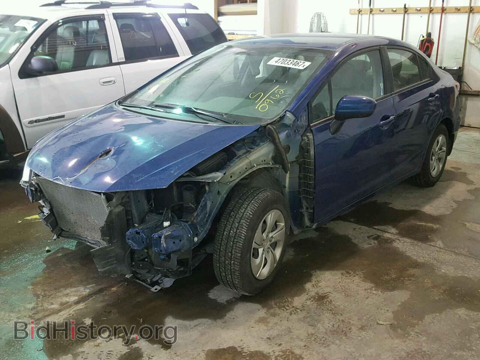 2014 HONDA CIVIC - VIN: 19XFB2F50EE020962 - Фото 2