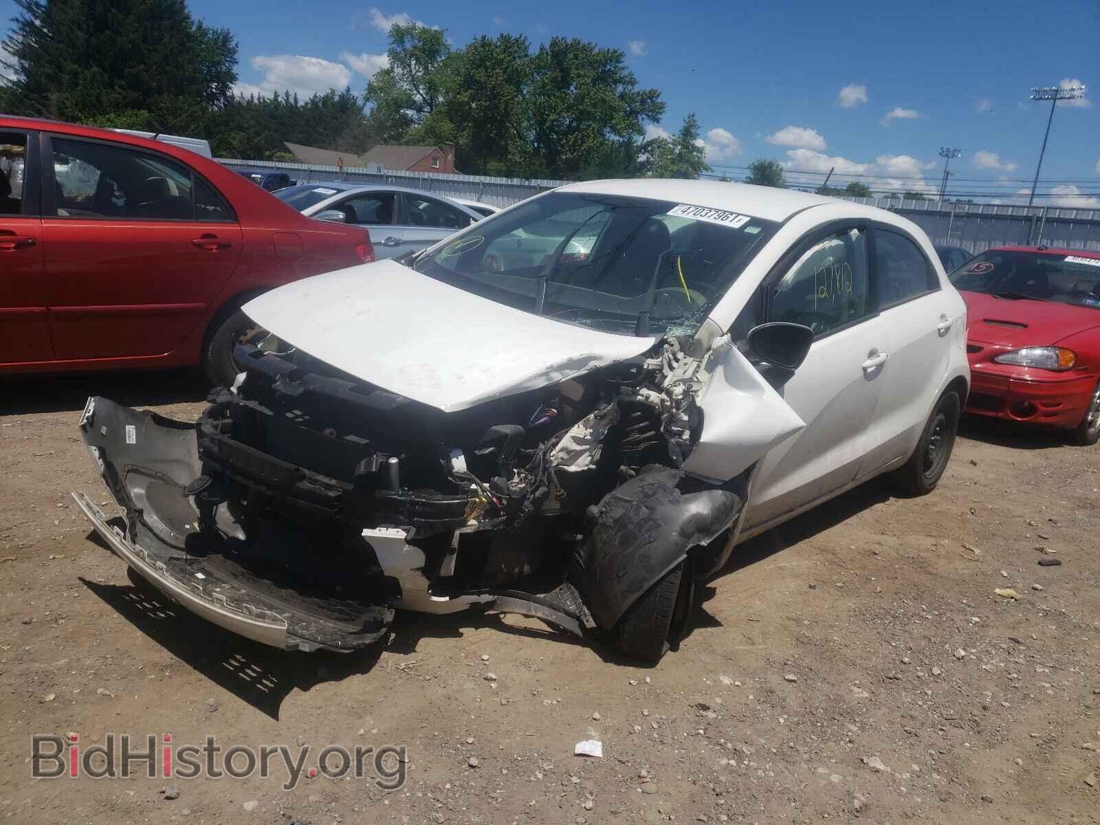 2014 KIA RIO - VIN: KNADM5A33E6339056 - Фото 2