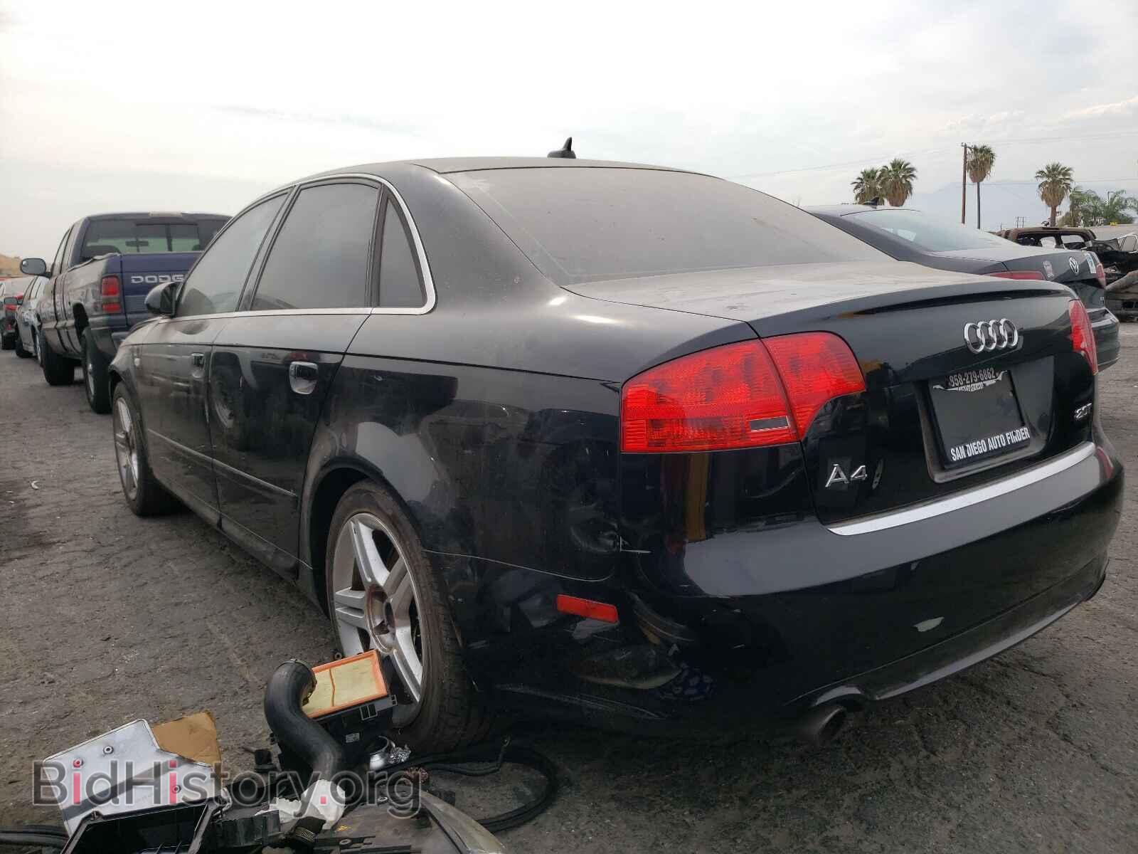 2008 AUDI A4 - VIN: WAUAF78E08A146042 - Фото 3