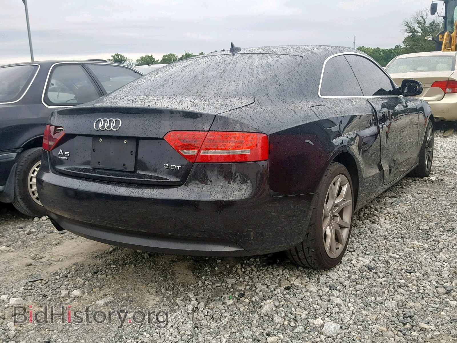 2012 AUDI A5 PREMIUM - VIN: WAULFAFR2CA003288 - Photo 4