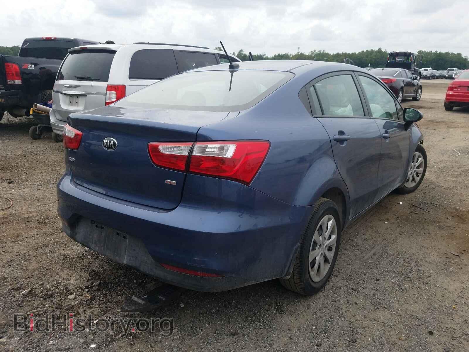2016 KIA RIO - VIN: KNADM4A39G6663237 - Фото 4