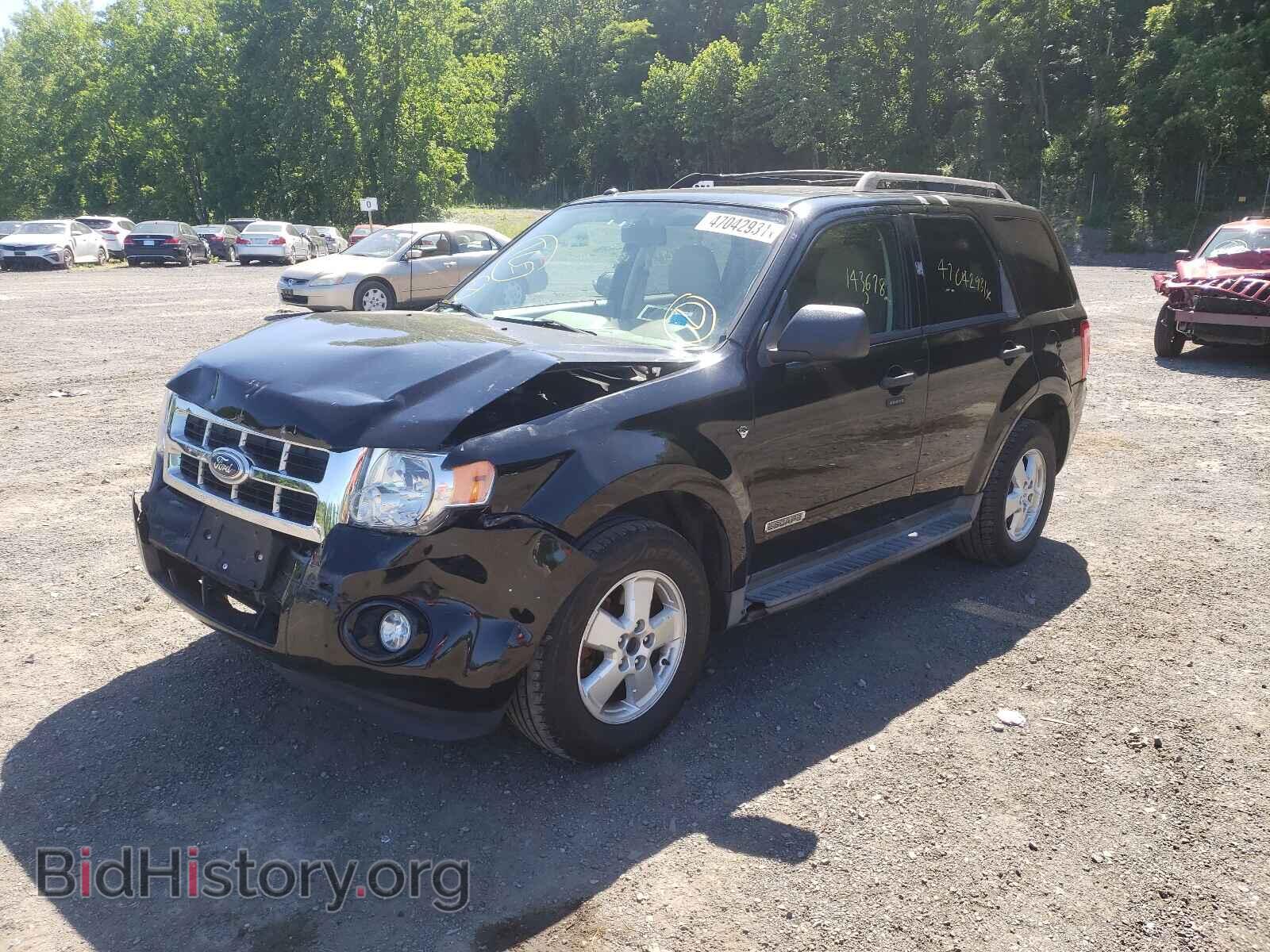 2008 FORD ESCAPE - VIN: 1FMCU93178KC67674 - Фото 2
