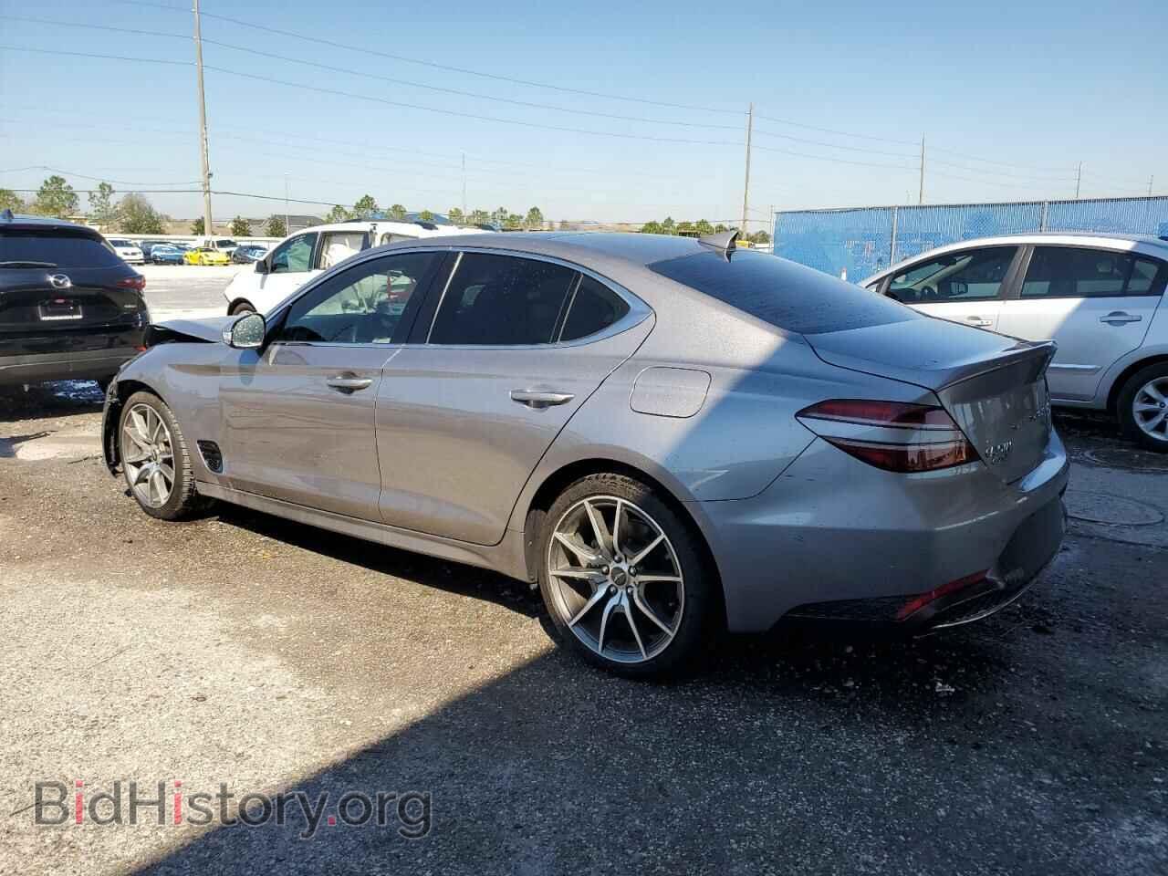 2022 GENESIS G70 BASE - VIN: KMTG34TA8NU089349 - Фото 2