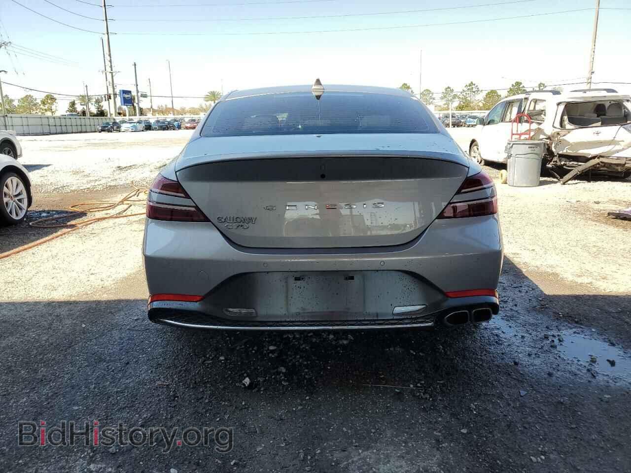 2022 GENESIS G70 BASE - VIN: KMTG34TA8NU089349 - Фото 6