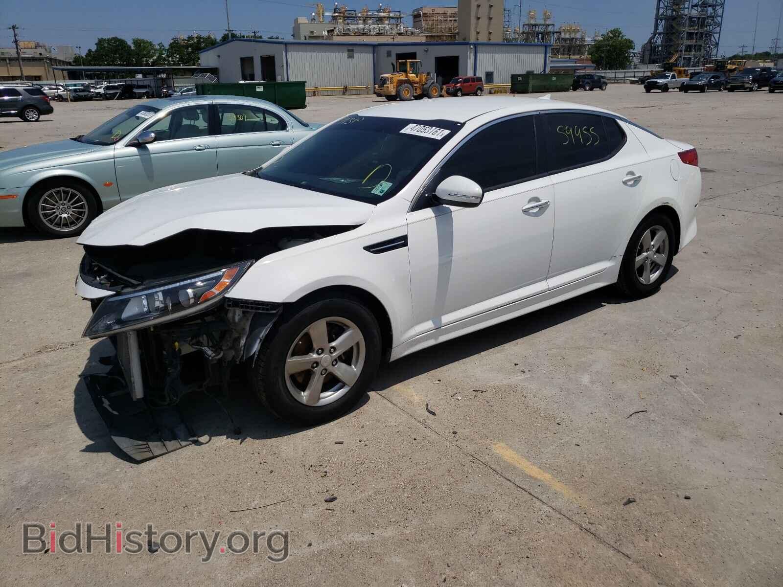 2015 KIA OPTIMA - VIN: KNAGM4A75F5647539 - Фото 2
