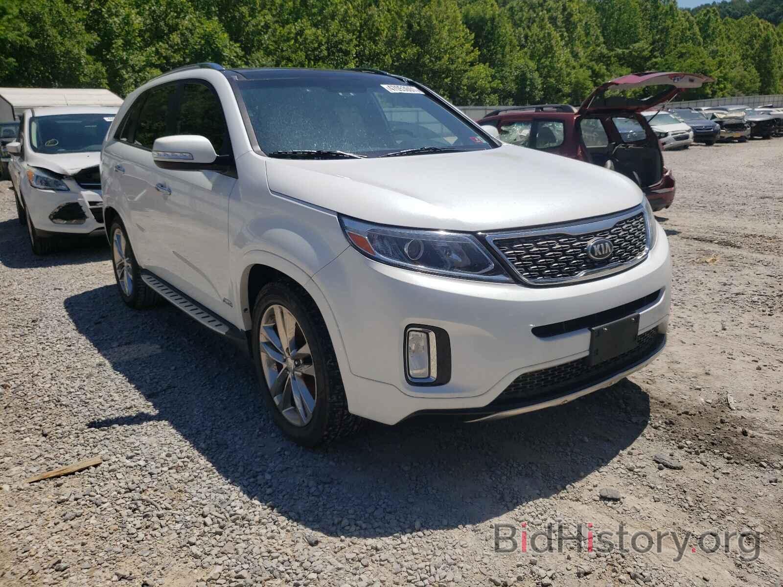 Photo 5XYKWDA77EG466990 - KIA SORENTO 2014