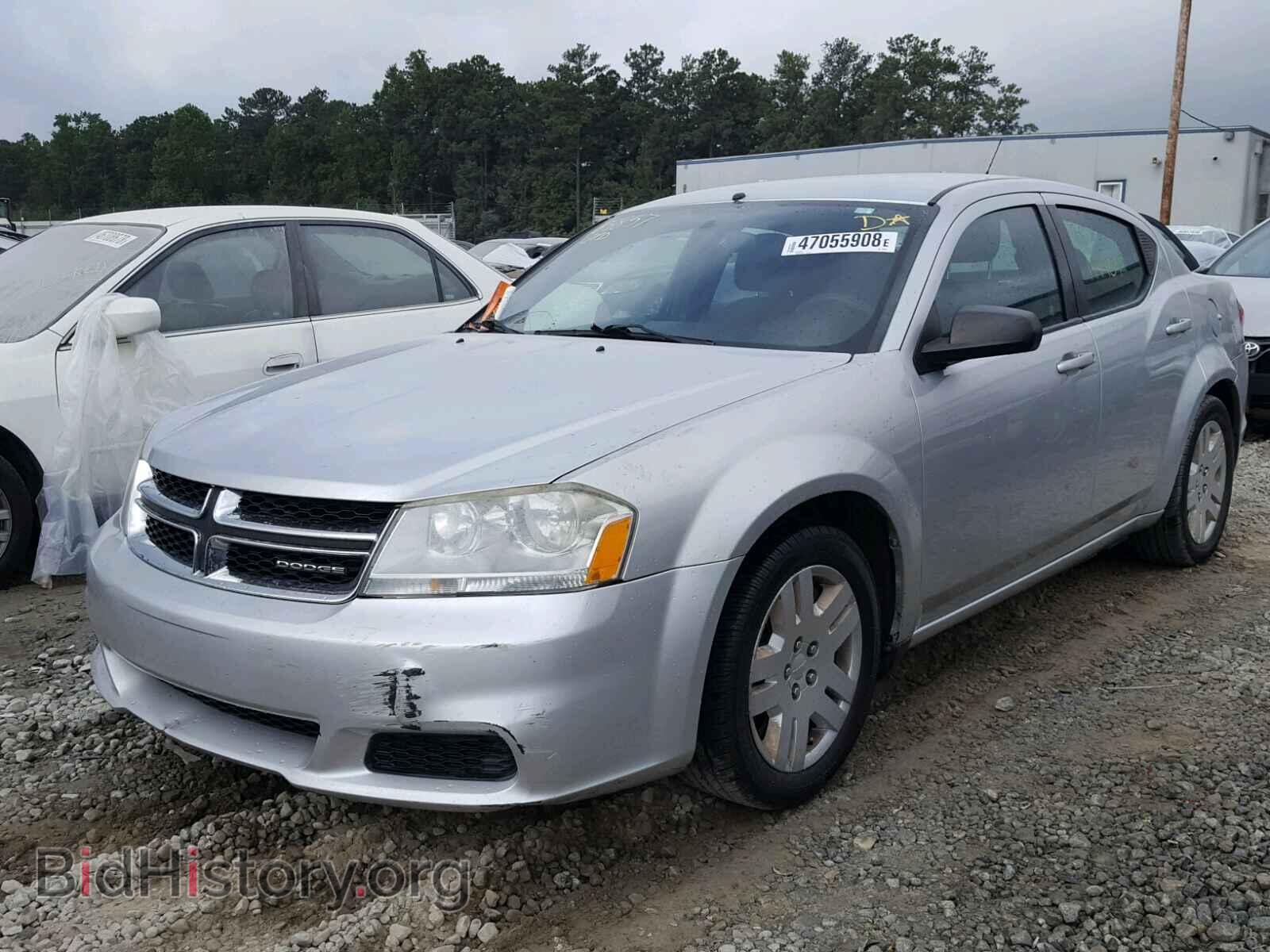 2011 DODGE AVENGER - VIN: 1B3BD4FB0BN542008 - Фото 2
