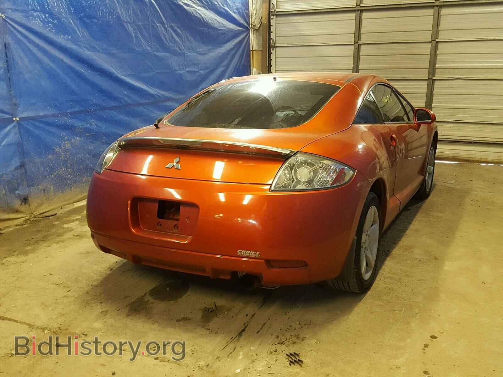 2006 MITSUBISHI ECLIPSE - VIN: 4A3AK24F26E051808 - Фото 4