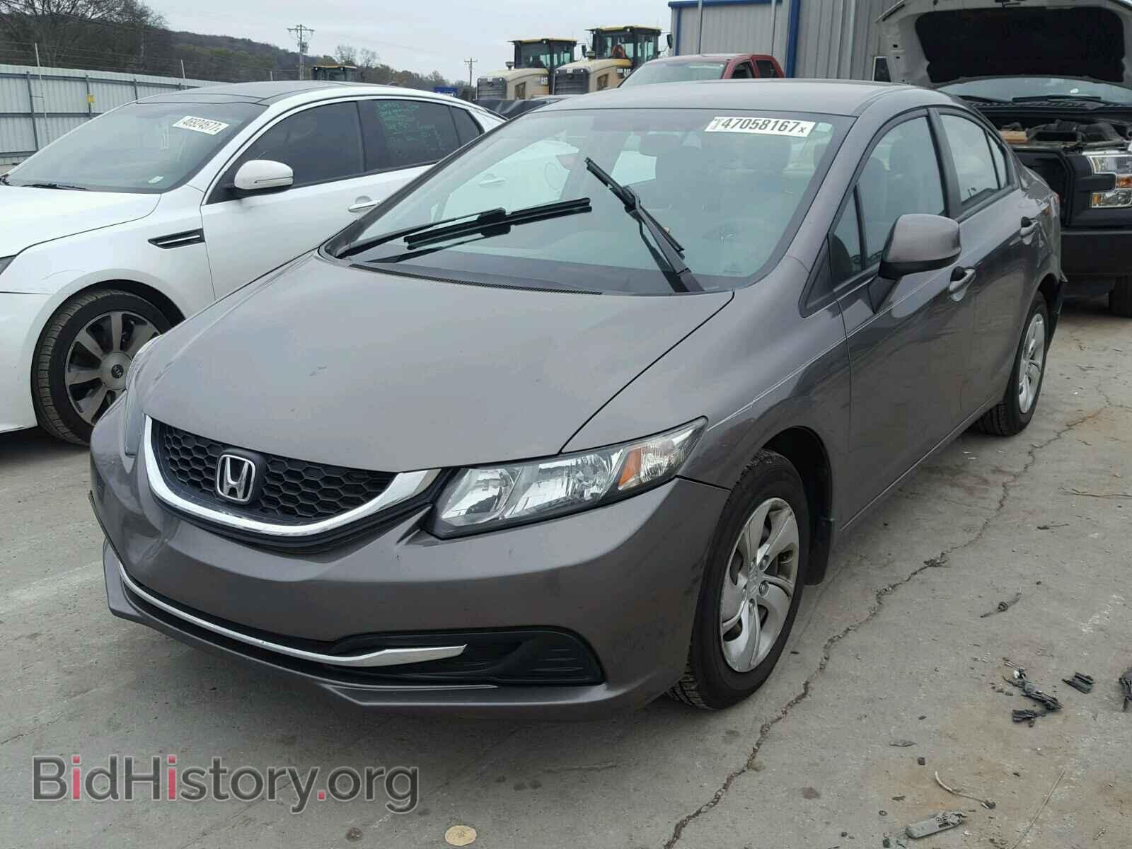 2013 HONDA CIVIC - VIN: 19XFB2F50DE011659 - Фото 2