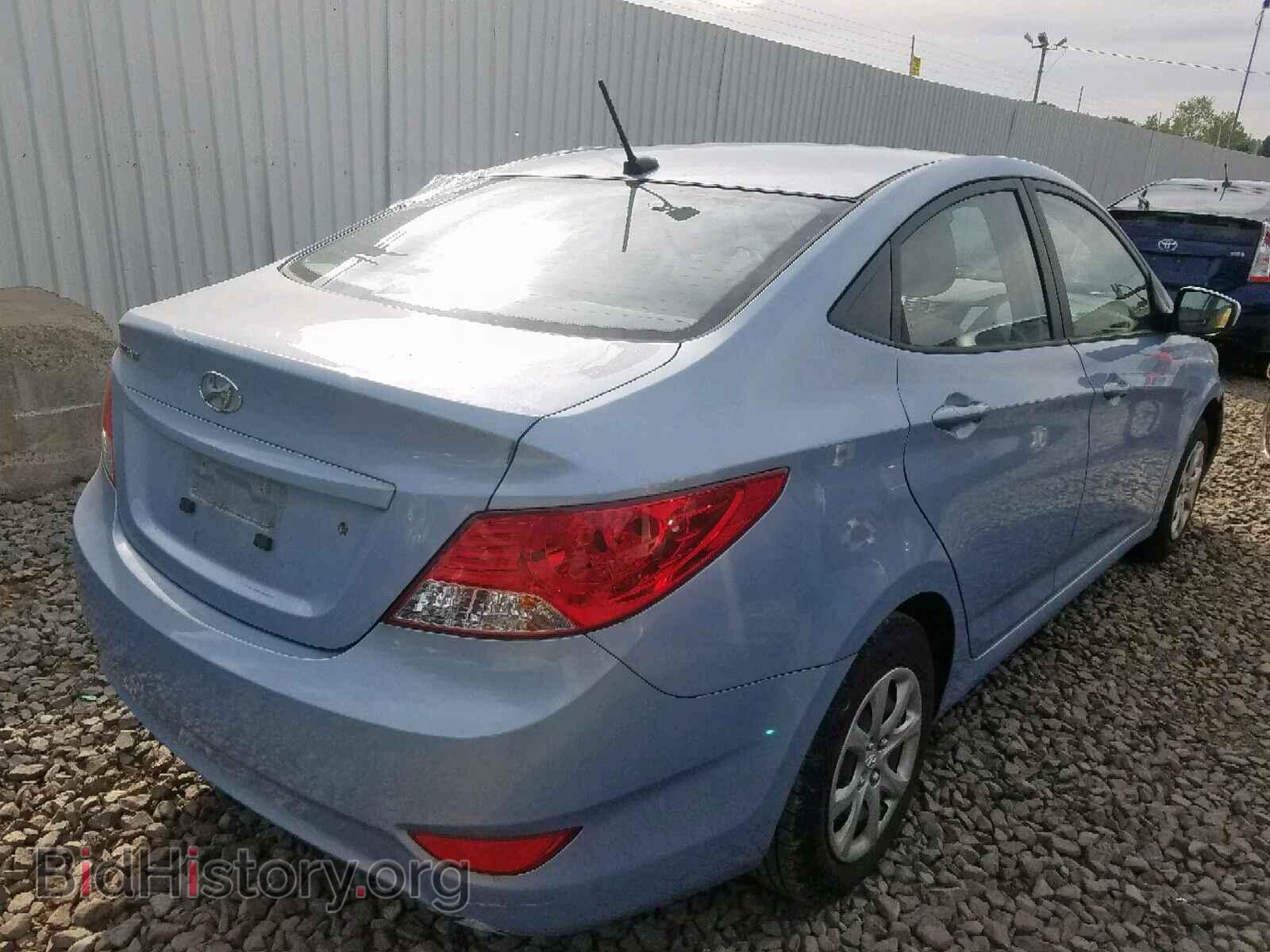 2012 HYUNDAI ACCENT - VIN: KMHCT4AEXCU219112 - Фото 4