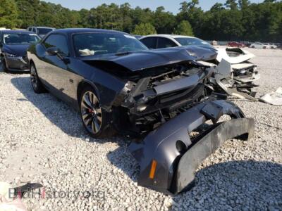 2014 Dodge CHALLENGER, серый — VIN 2C3CDYDJ4EH284128, Copart