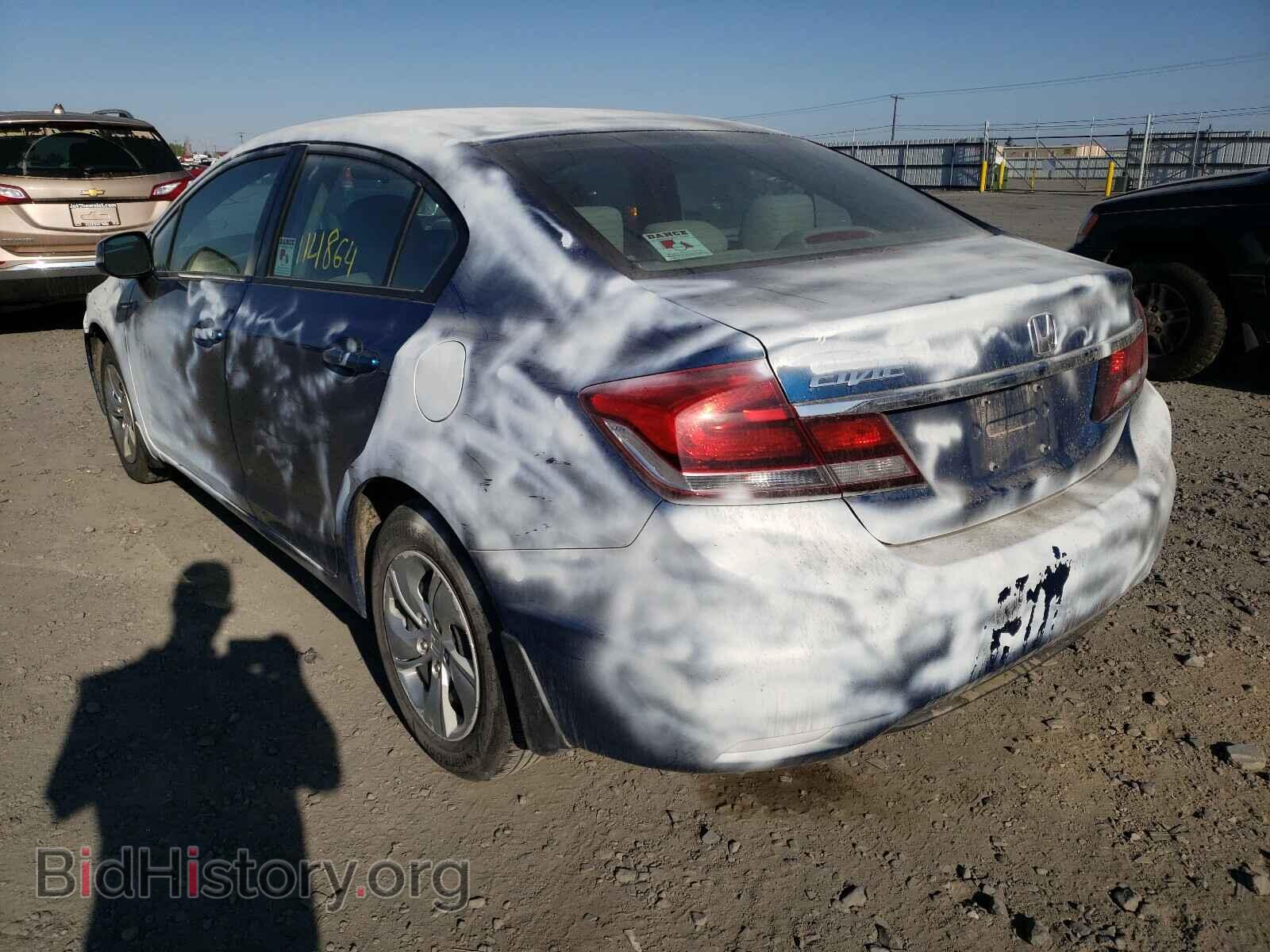 2013 HONDA CIVIC - VIN: 19XFB2F58DE251073 - Фото 3