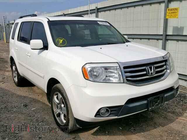 Photo 5FNYF3H54CB010152 - HONDA PILOT EXL 2012
