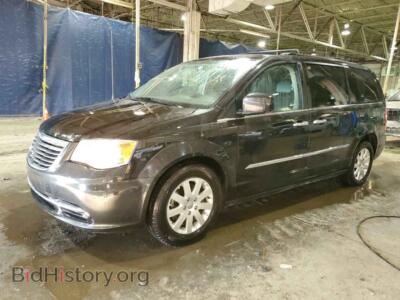 2016 Chrysler MINIVAN Touring, black — VIN 2C4RC1BG0GR200794, Copart
