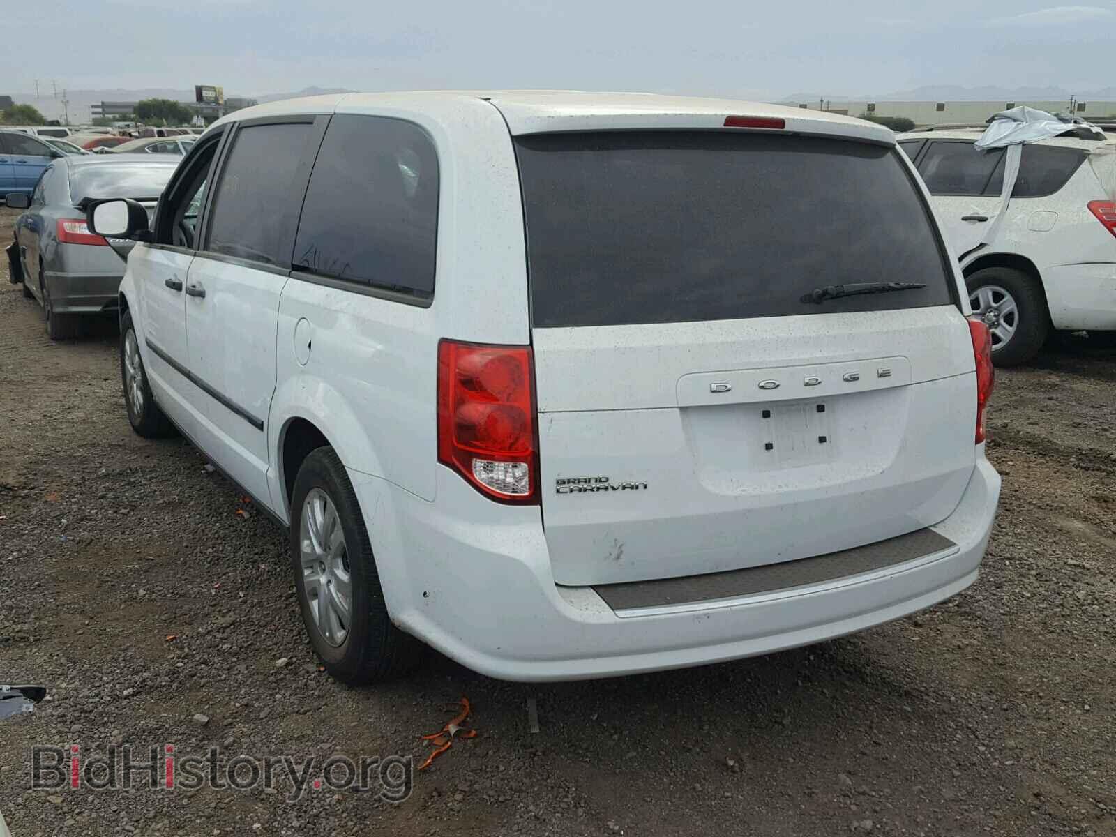 2016 DODGE CARAVAN - VIN: 2C4RDGBG6GR251894 - Фото 3