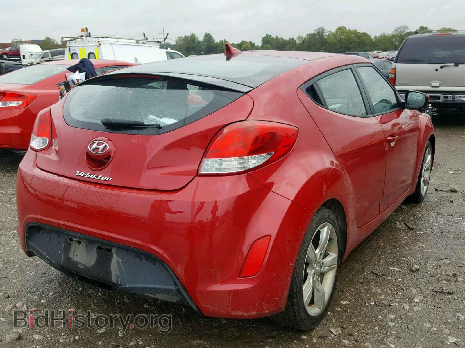2013 HYUNDAI VELOSTER - VIN: KMHTC6AD4DU103148 - Фото 4