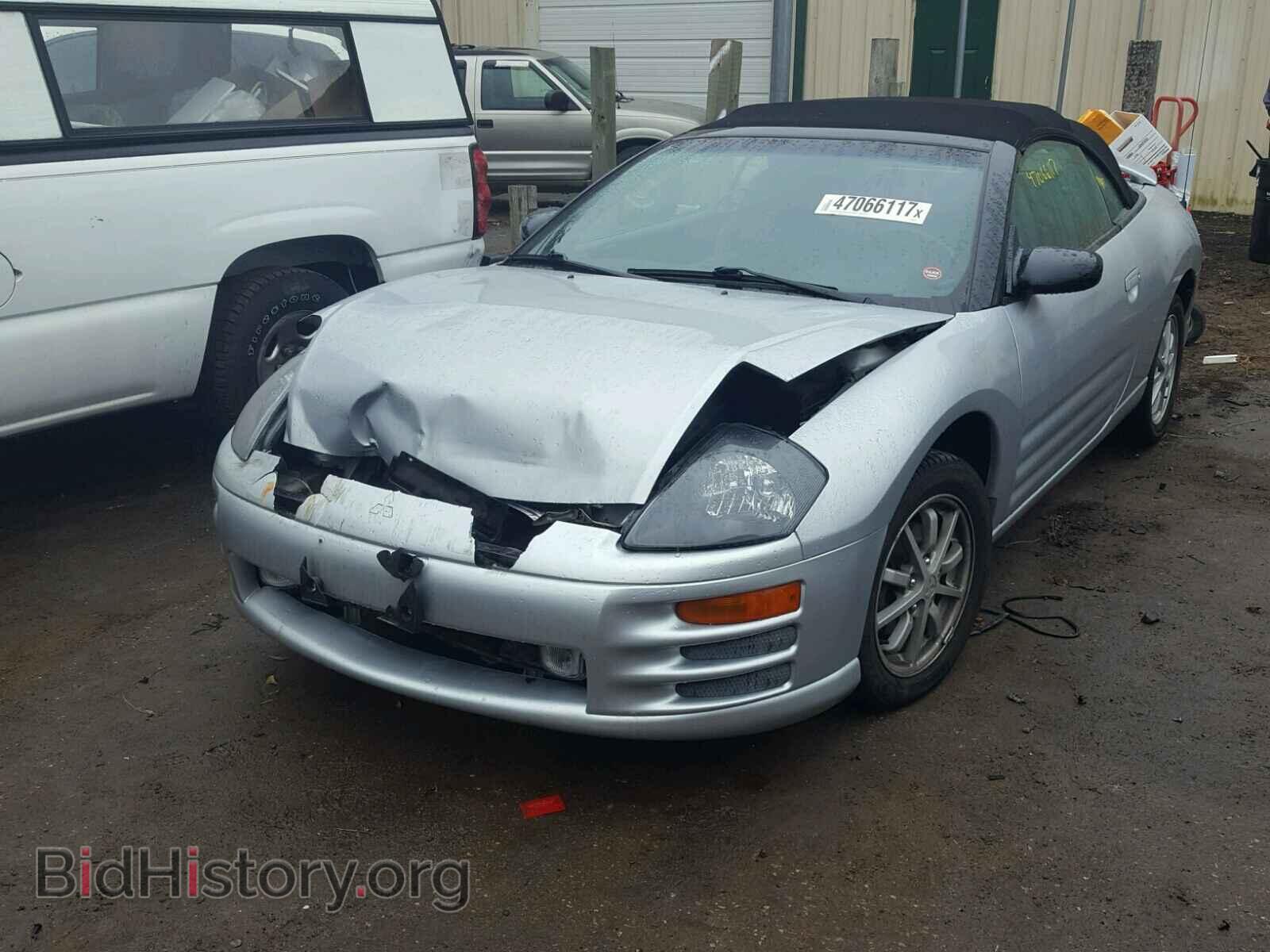 2002 MITSUBISHI ECLIPSE - VIN: 4A3AE45G32E023813 - Фото 2