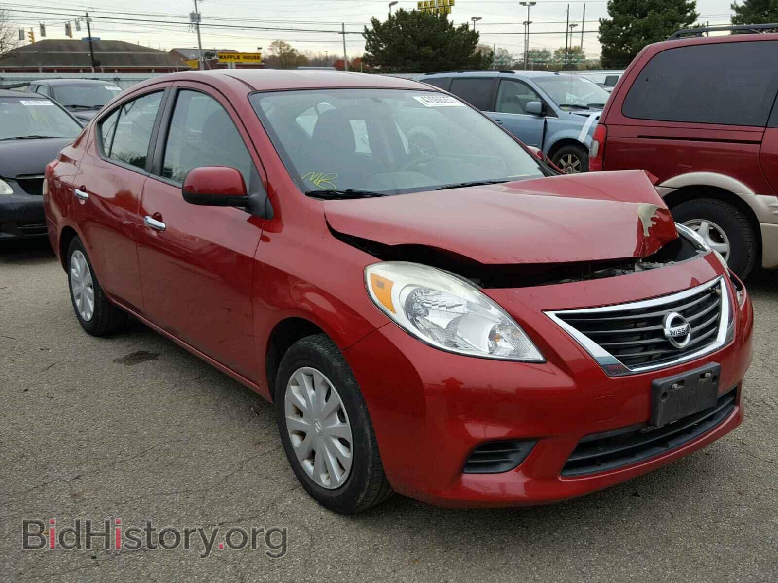 Фотография 3N1CN7AP4CL803603 - NISSAN VERSA 2012