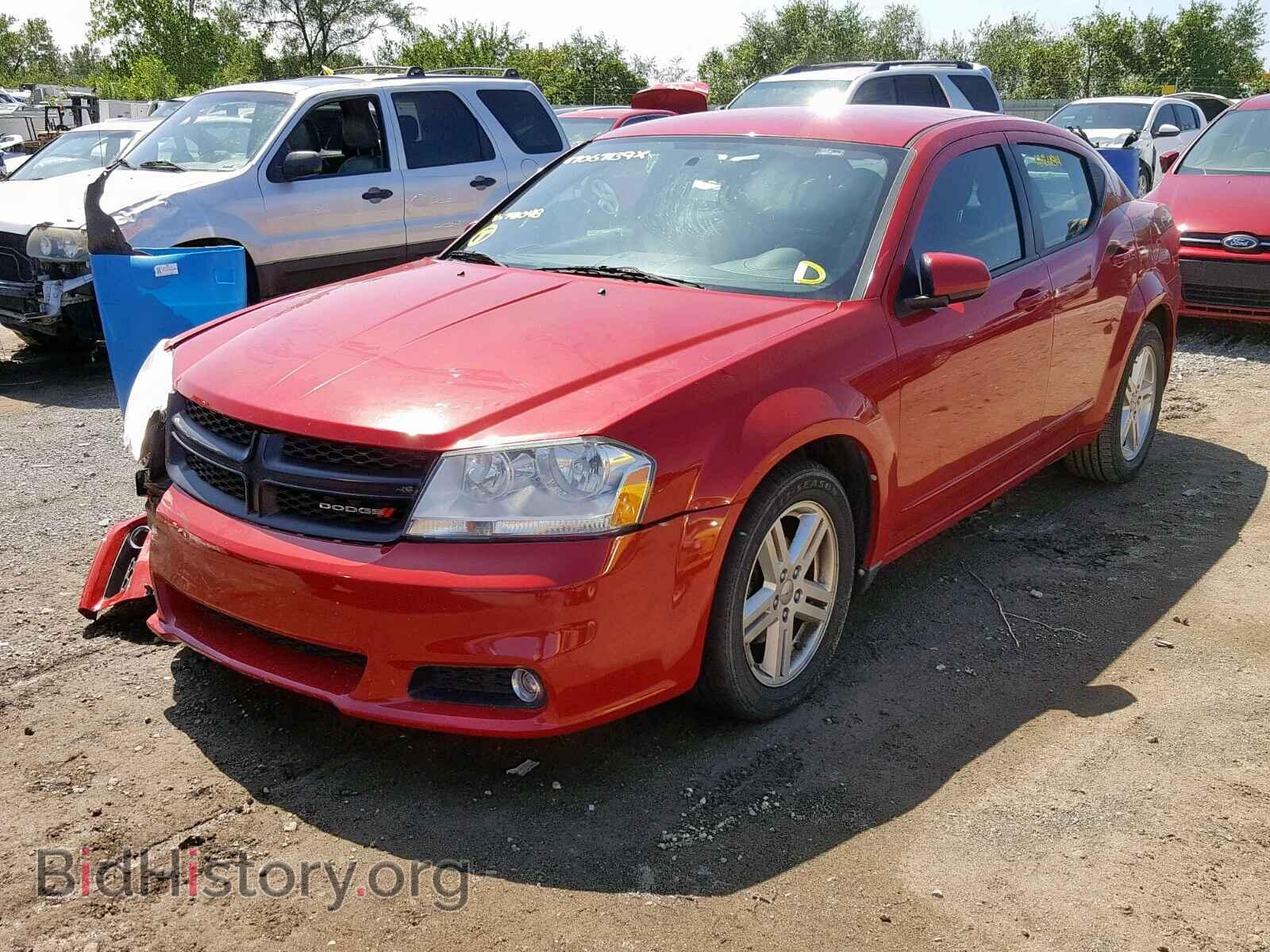 2013 DODGE AVENGER - VIN: 1C3CDZCG0DN741048 - Фото 2